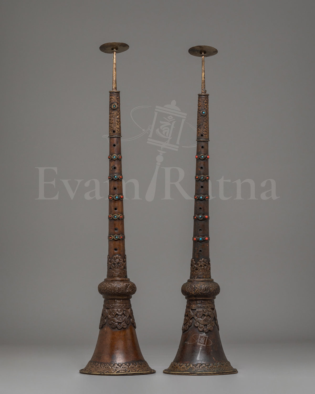 Tibetan Ritual Gyaling Set