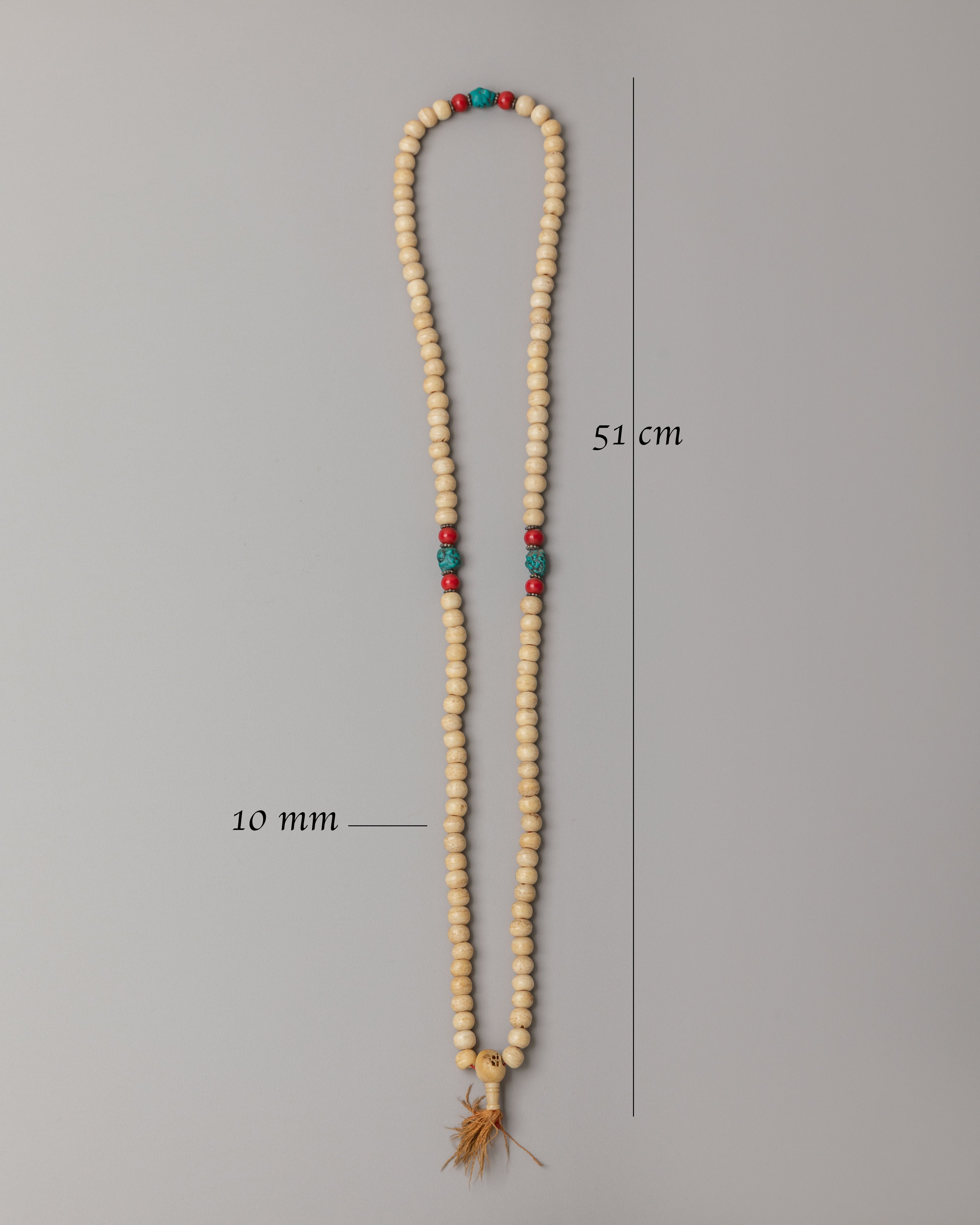 Sacred Mala Beads for Prayer | Tibetan Meditation Rosary
