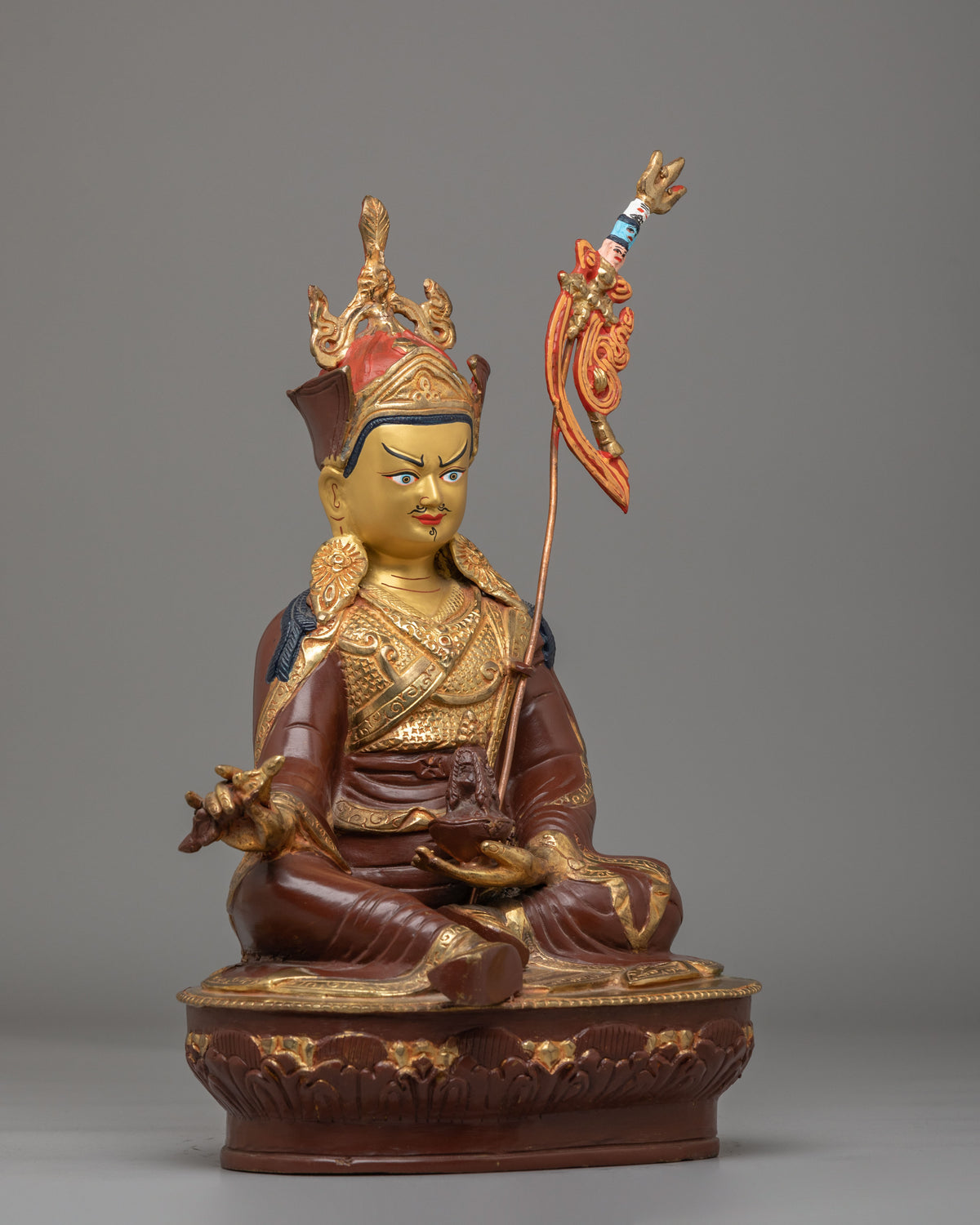 Guru Rinpoche Buddhist Sculpture | Sacred Padmasambhava Statue