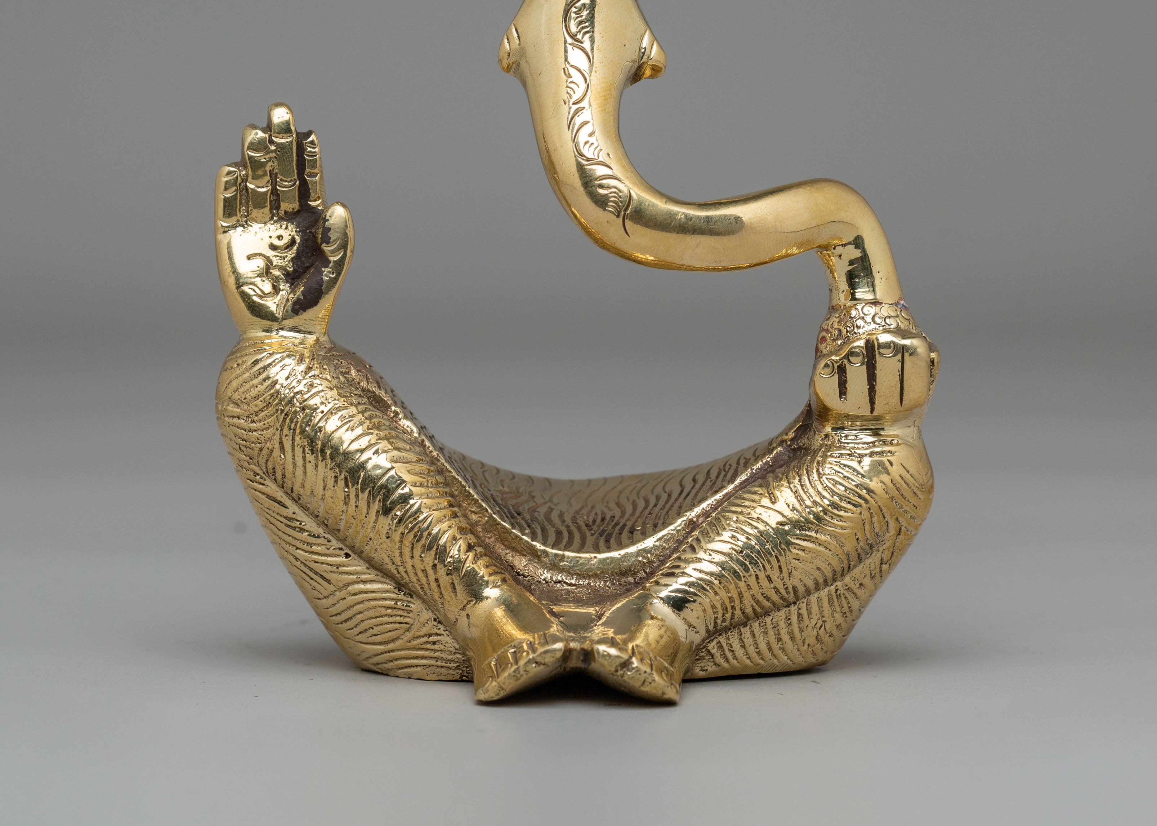 Sacred Himalayan Ganesh Deity Statue | Handcrafted Brass Idol