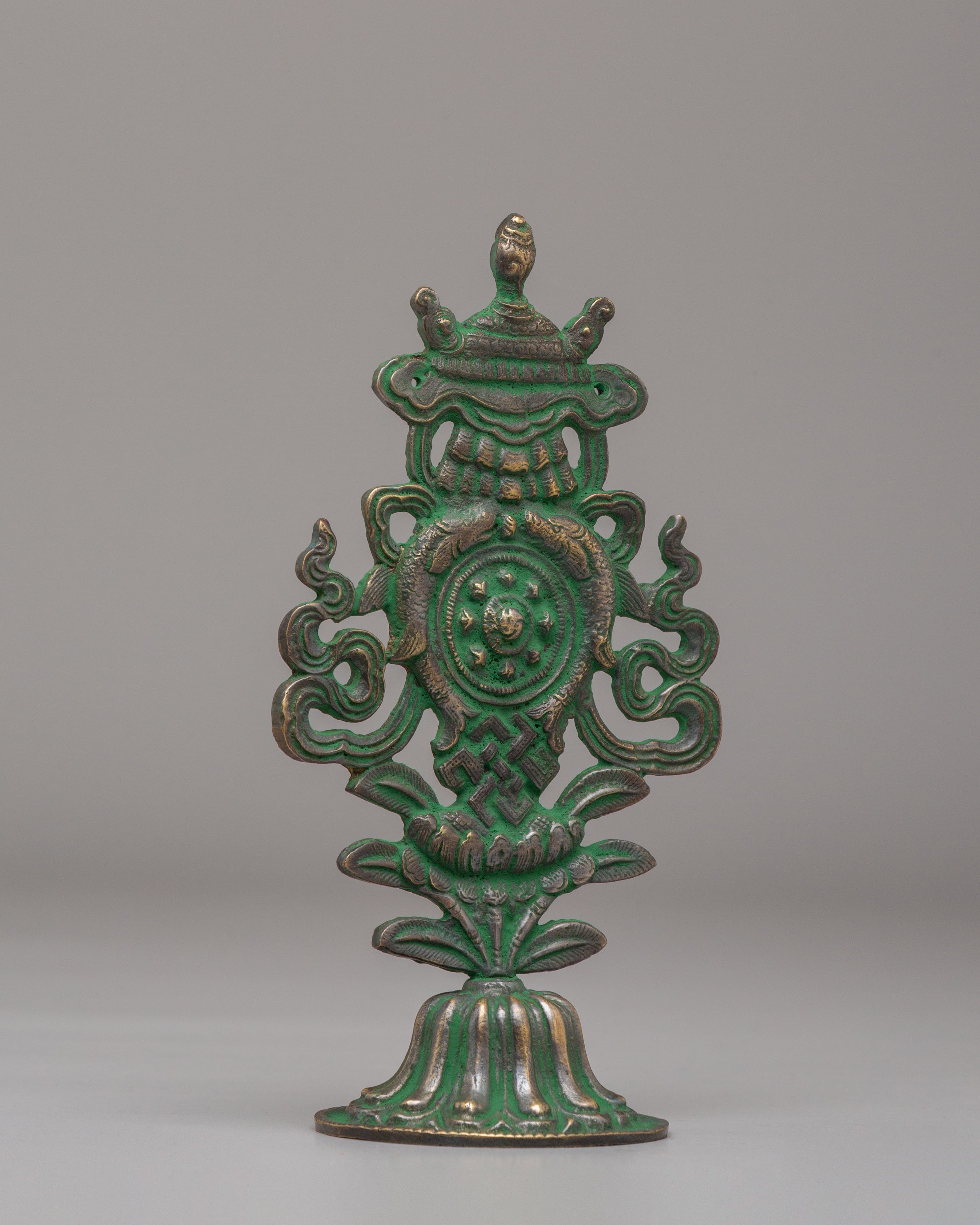 Buddhist Auspicious Symbol | Tibetan Artwork for Spiritual Decor