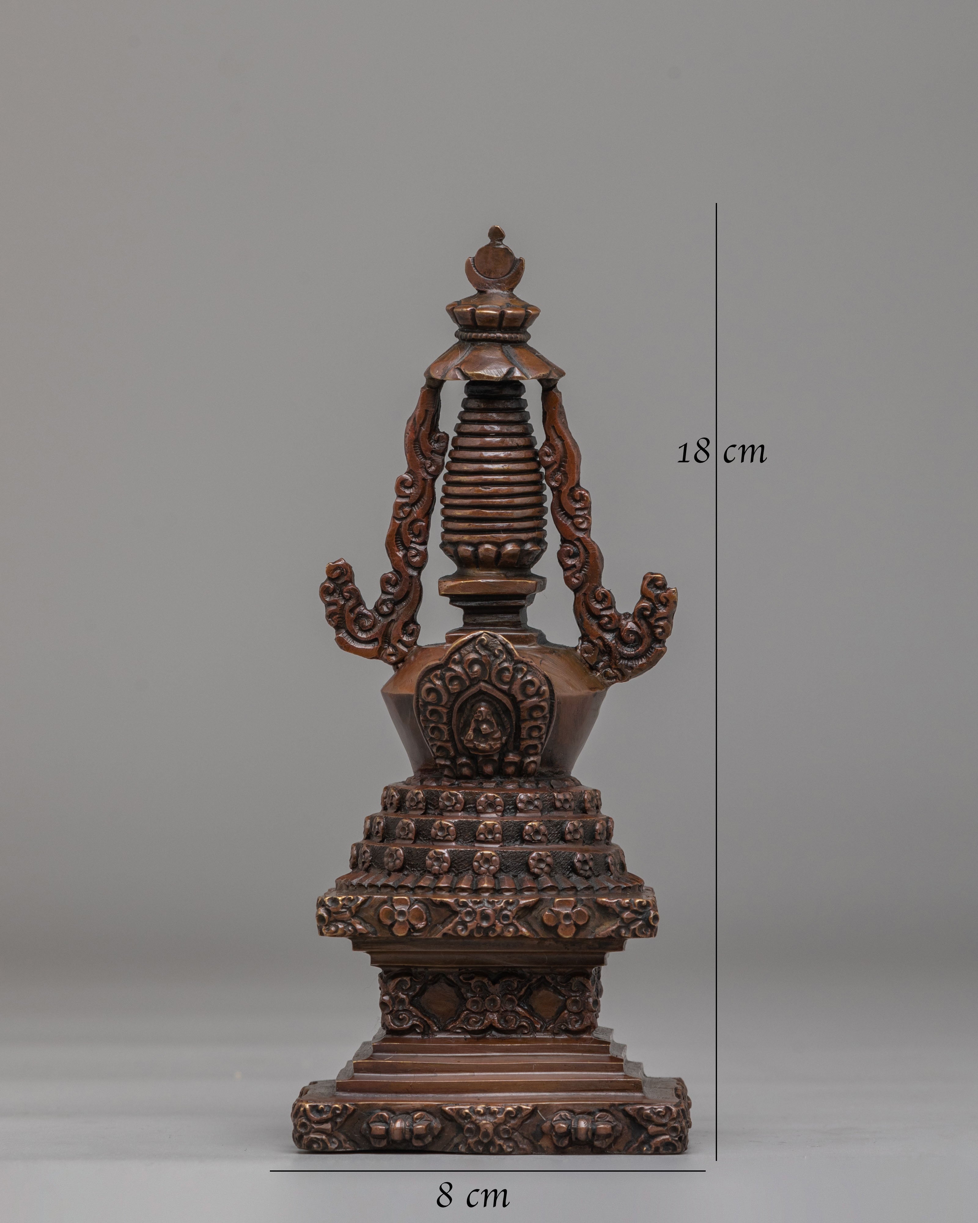 Sacred Stupa of Complete Victory | Symbol of Enlightenment