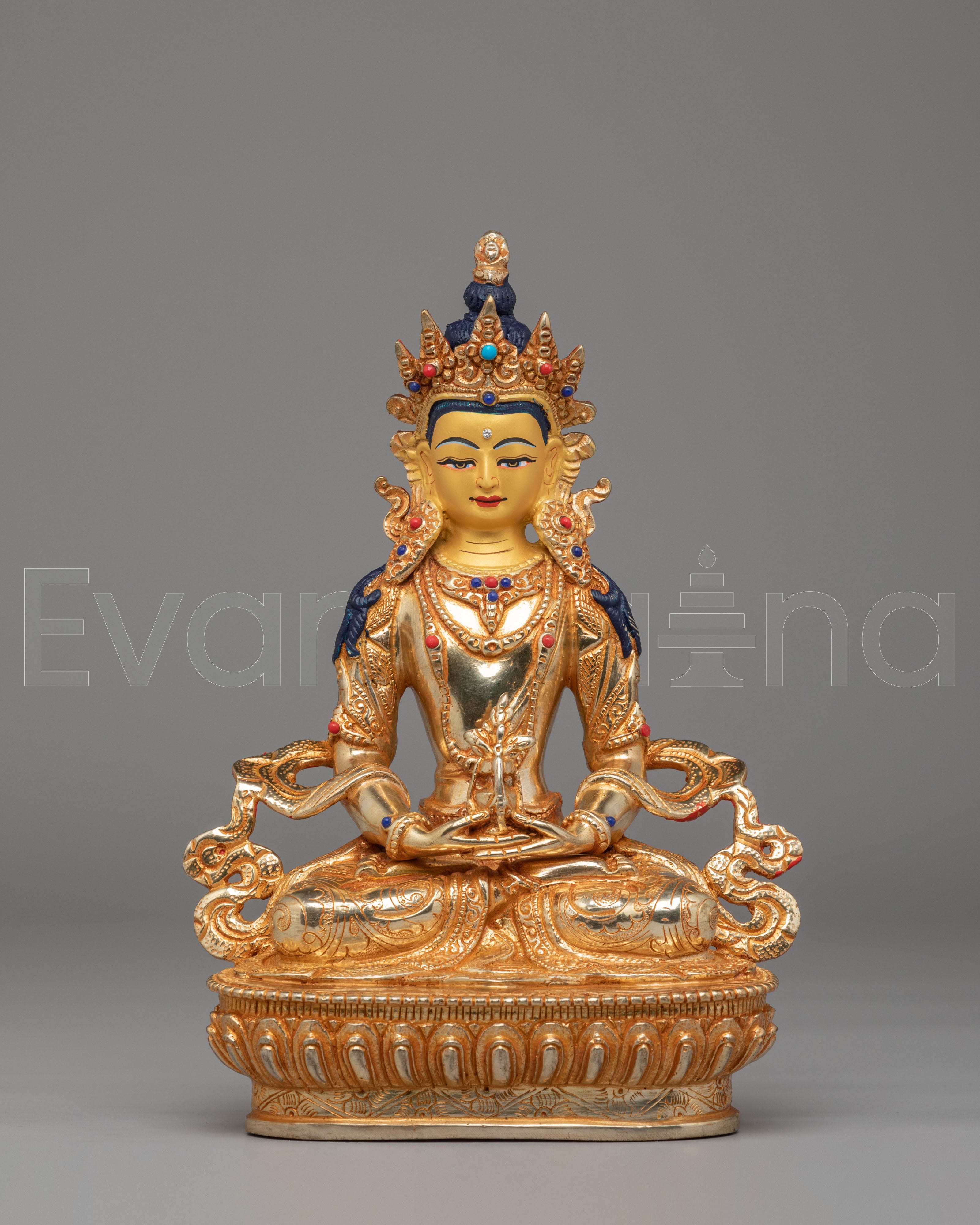 Spiritual Amitayus Buddha Altar Statue | Himalayan Artwork