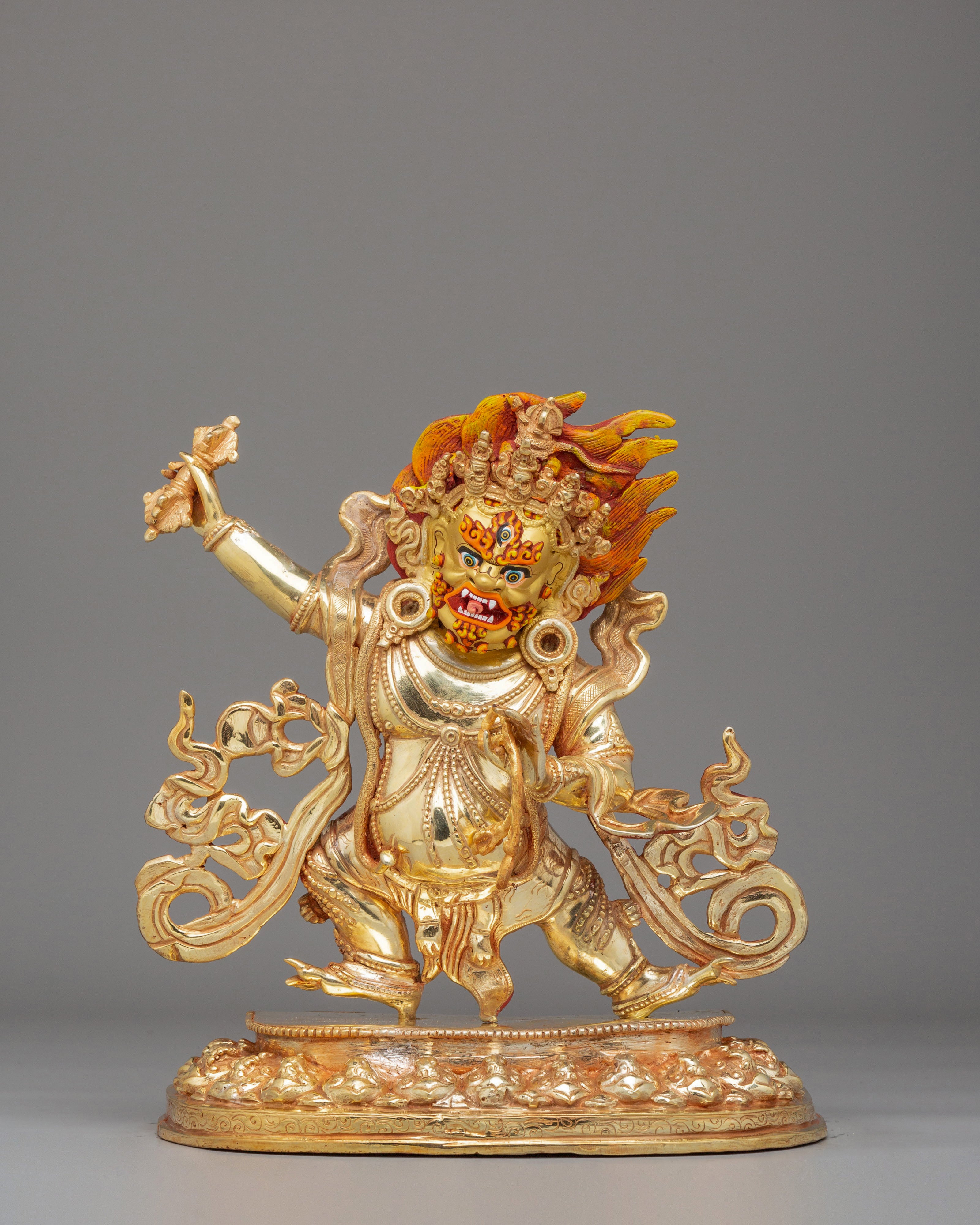 Himalayan Vajrapani Sacred Figure | Sacred Buddhist Artwork