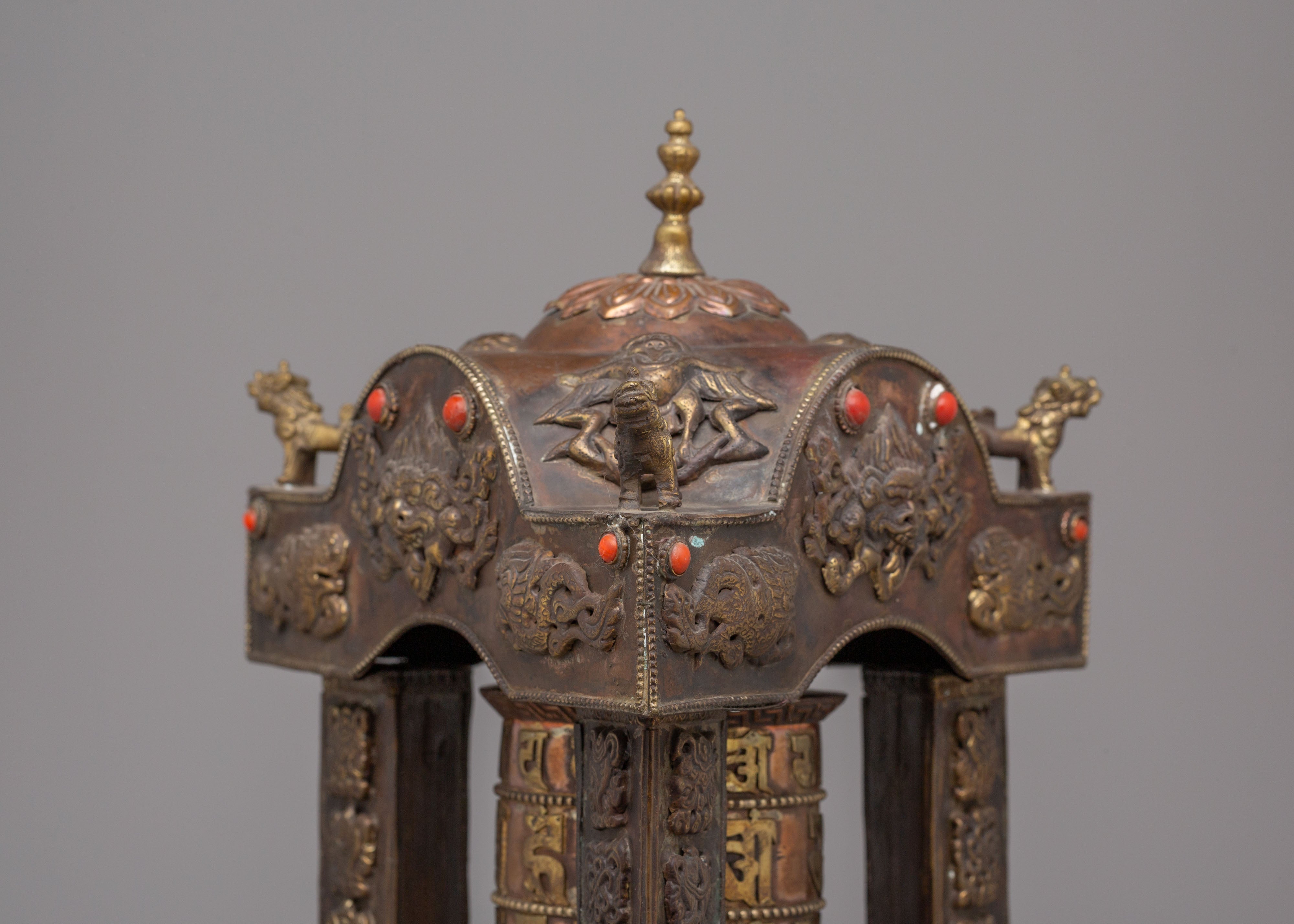 Buddhist Tibetan Prayer Wheel | Handcrafted Spiritual Art
