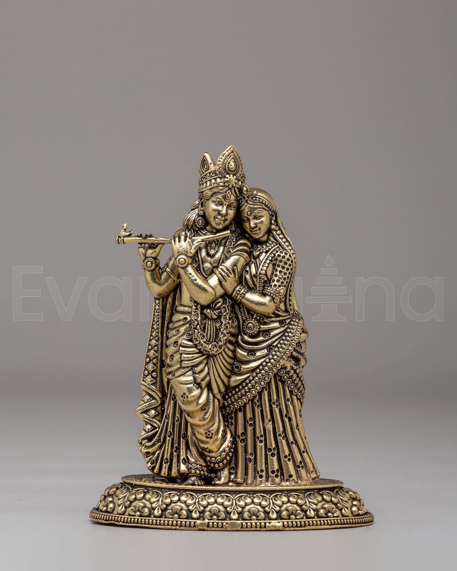 Radha Krishna altar statue