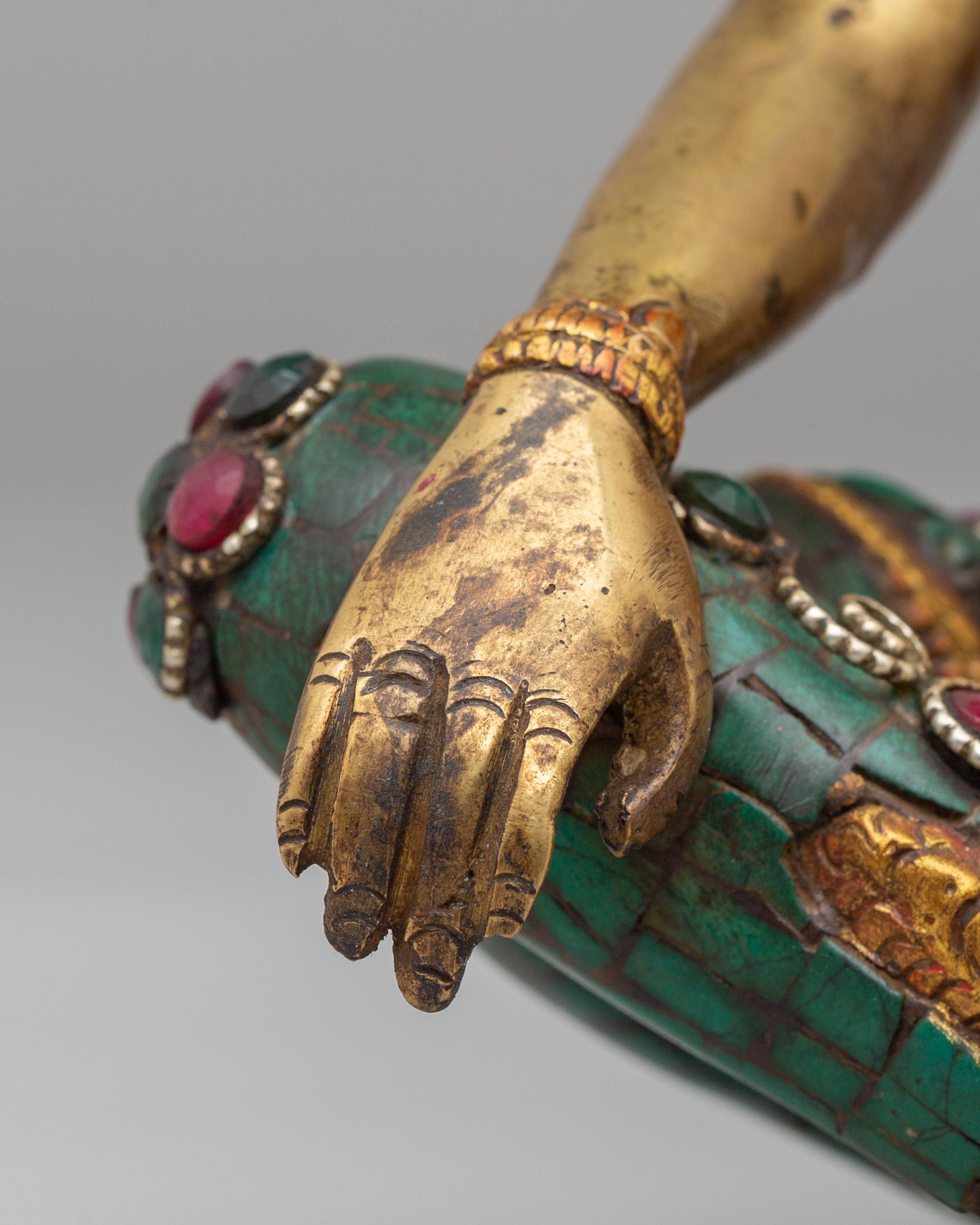 Traditional Lord Indra Spiritual Statue | Hindu Deity Sculpture