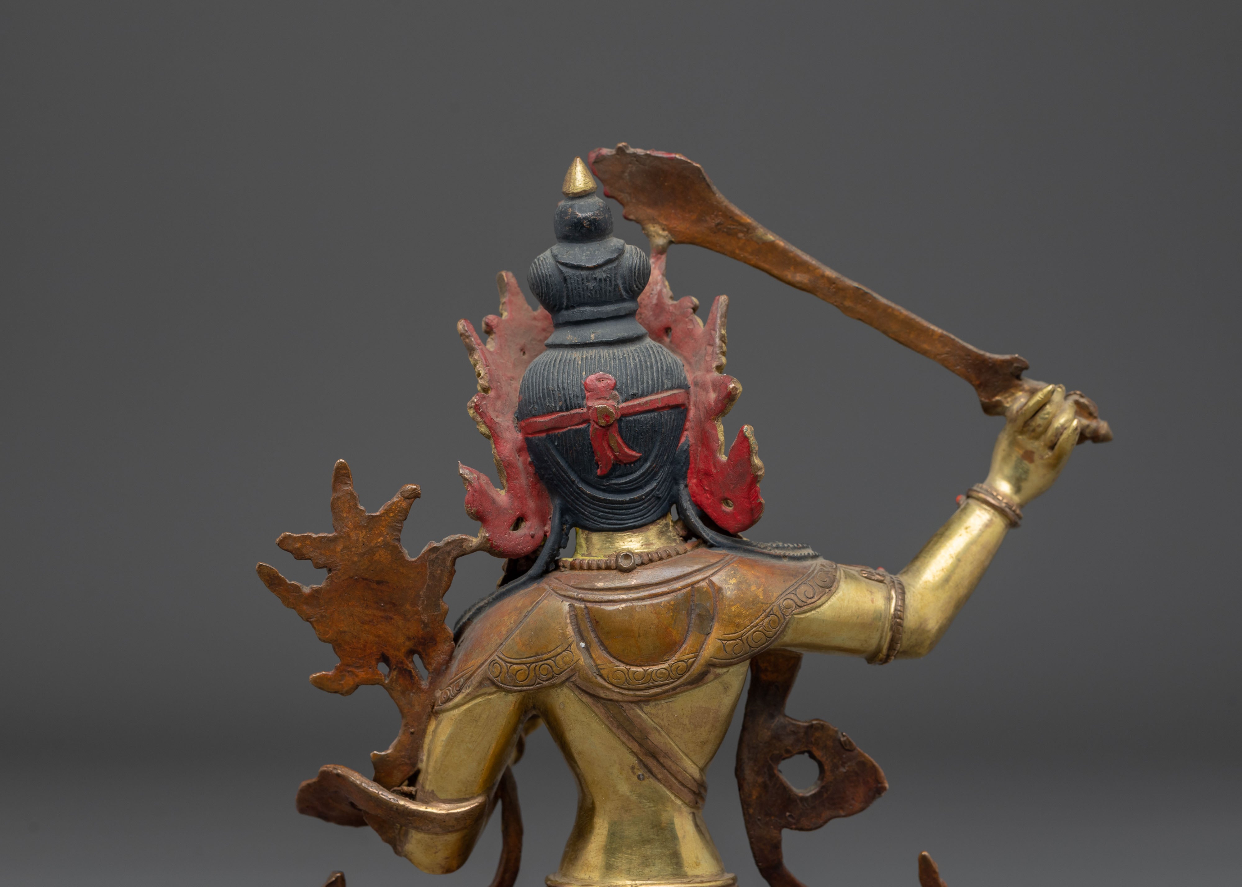 Manjushri With Flaming Sword Statue | A Symbol of Wisdom