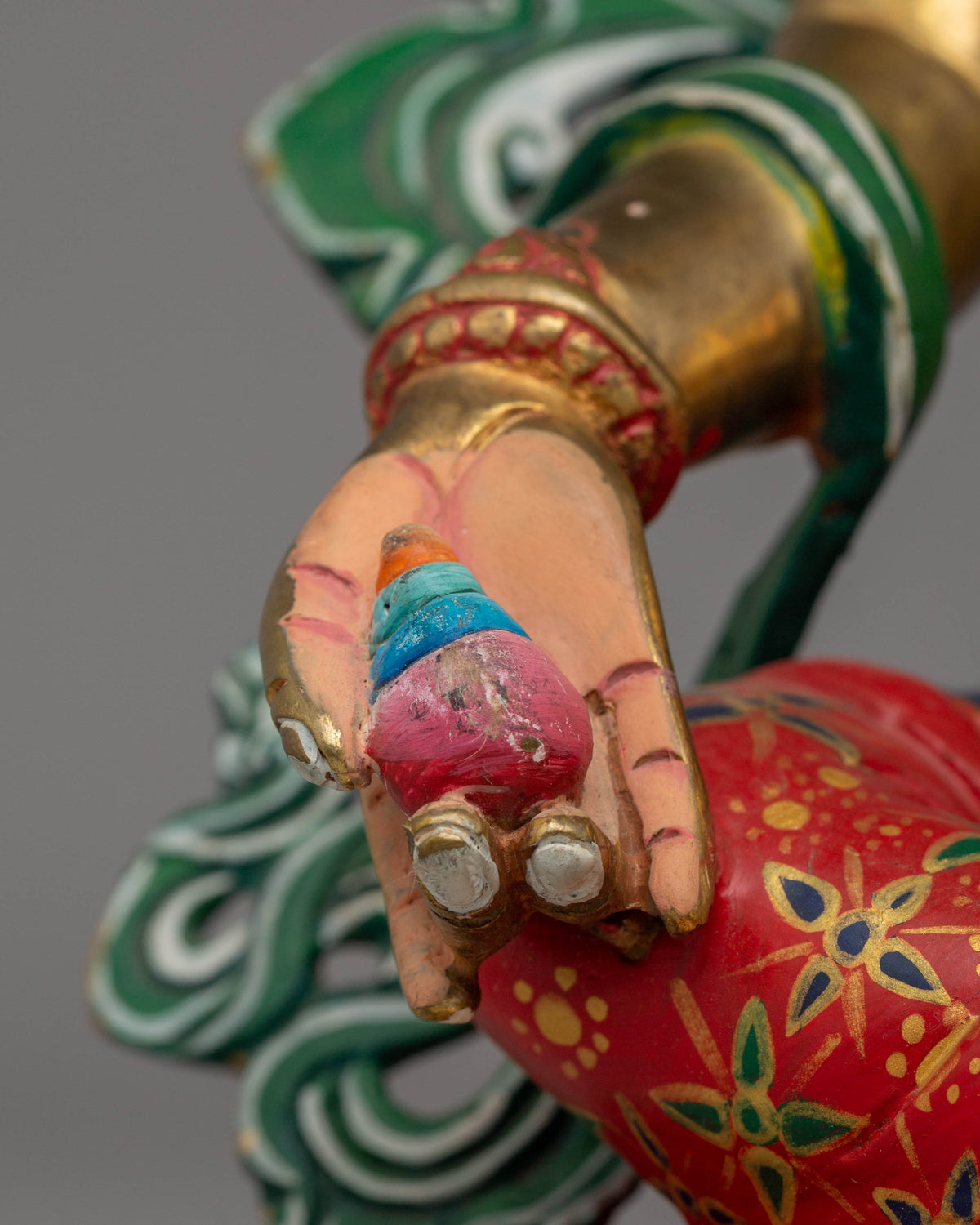 Handcrafted Buddhist Dzambhala Statue | Wealth Deity