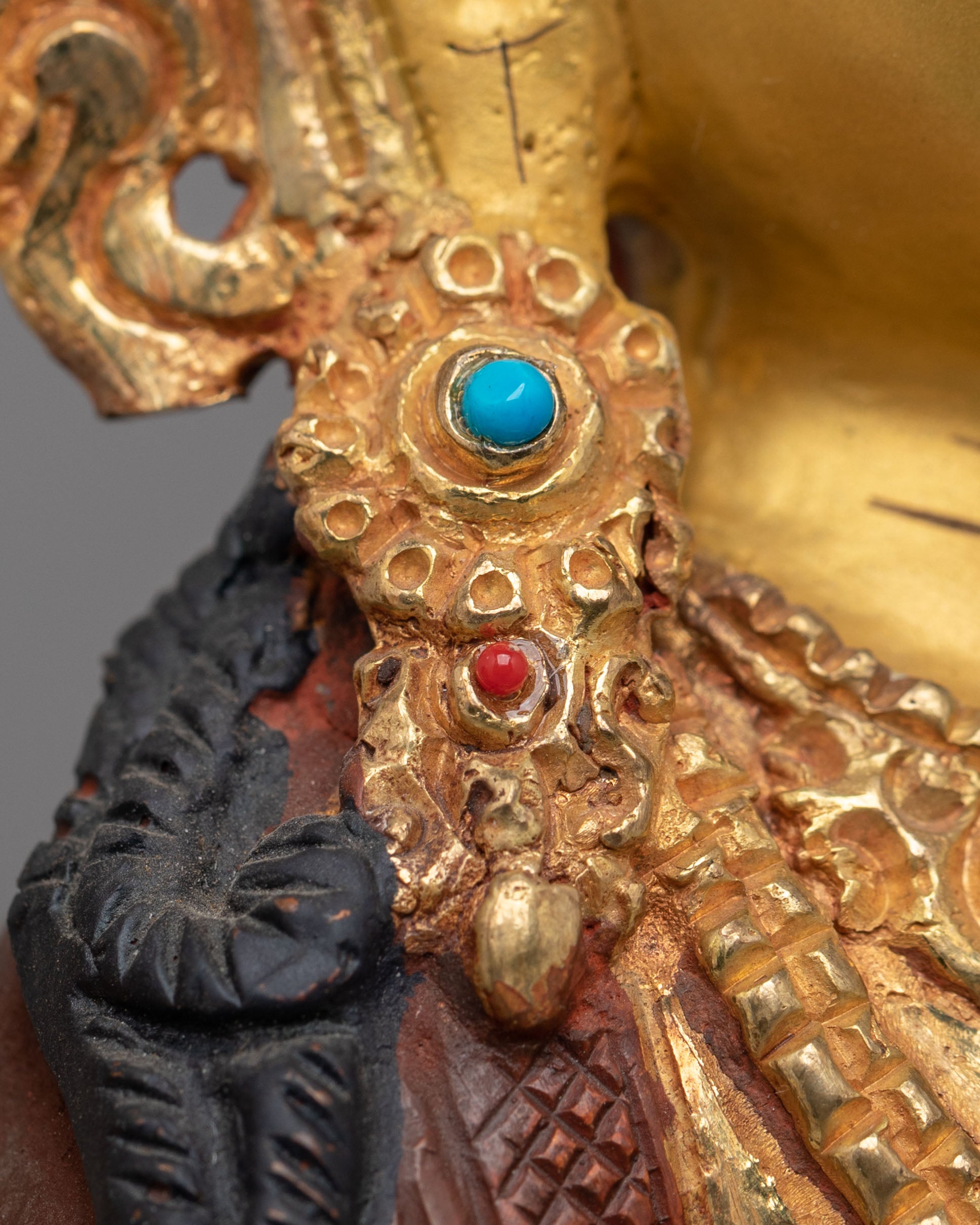 Handmade Chenrezig Deity Statue | Tibetan Bodhisattva of Compassion