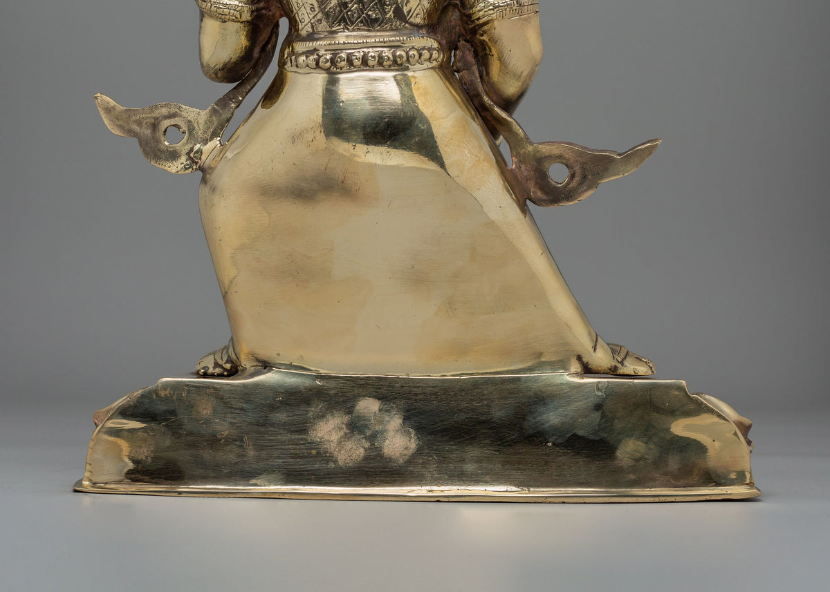 Traditional Bhimsen Statue | Handcrafted Himalayan Artwork