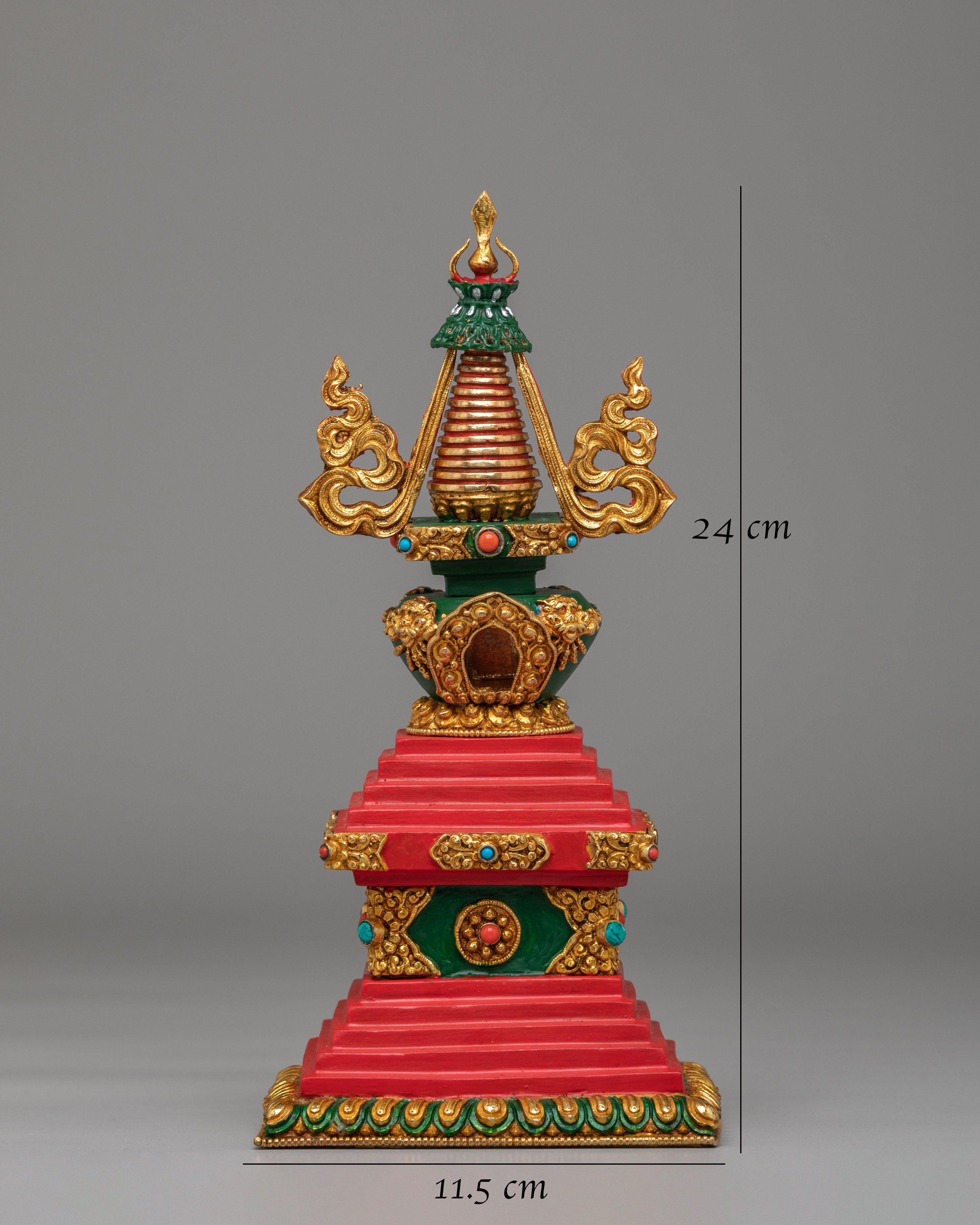 Himalayan Spiritual Enlightenment Stupa | Sacred Symbol of Wisdom