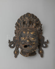 Mahakala Sculpture Wall Hanging   