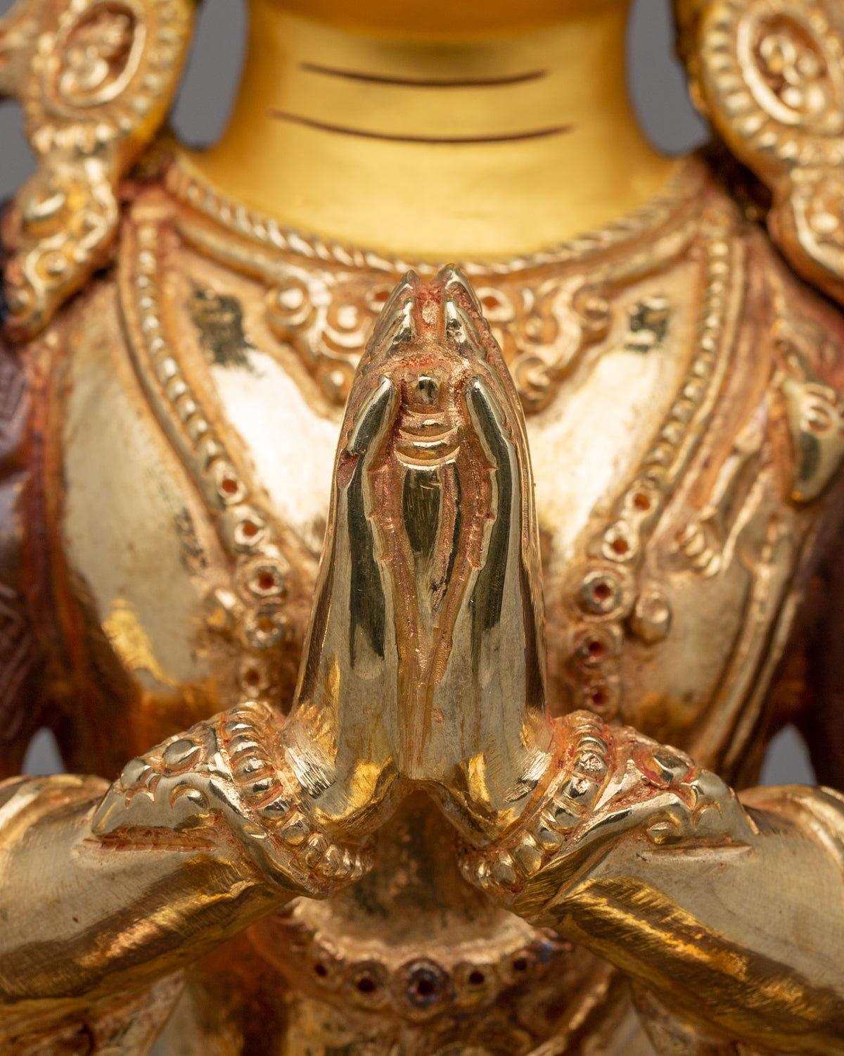 Sacred Avalokiteshvara Bodhisattva Statue | Handcrafted Tibetan Art