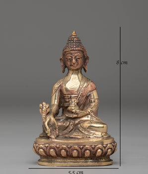 Handmade Buddhist Medicine Buddha Statue | Symbol of Healing