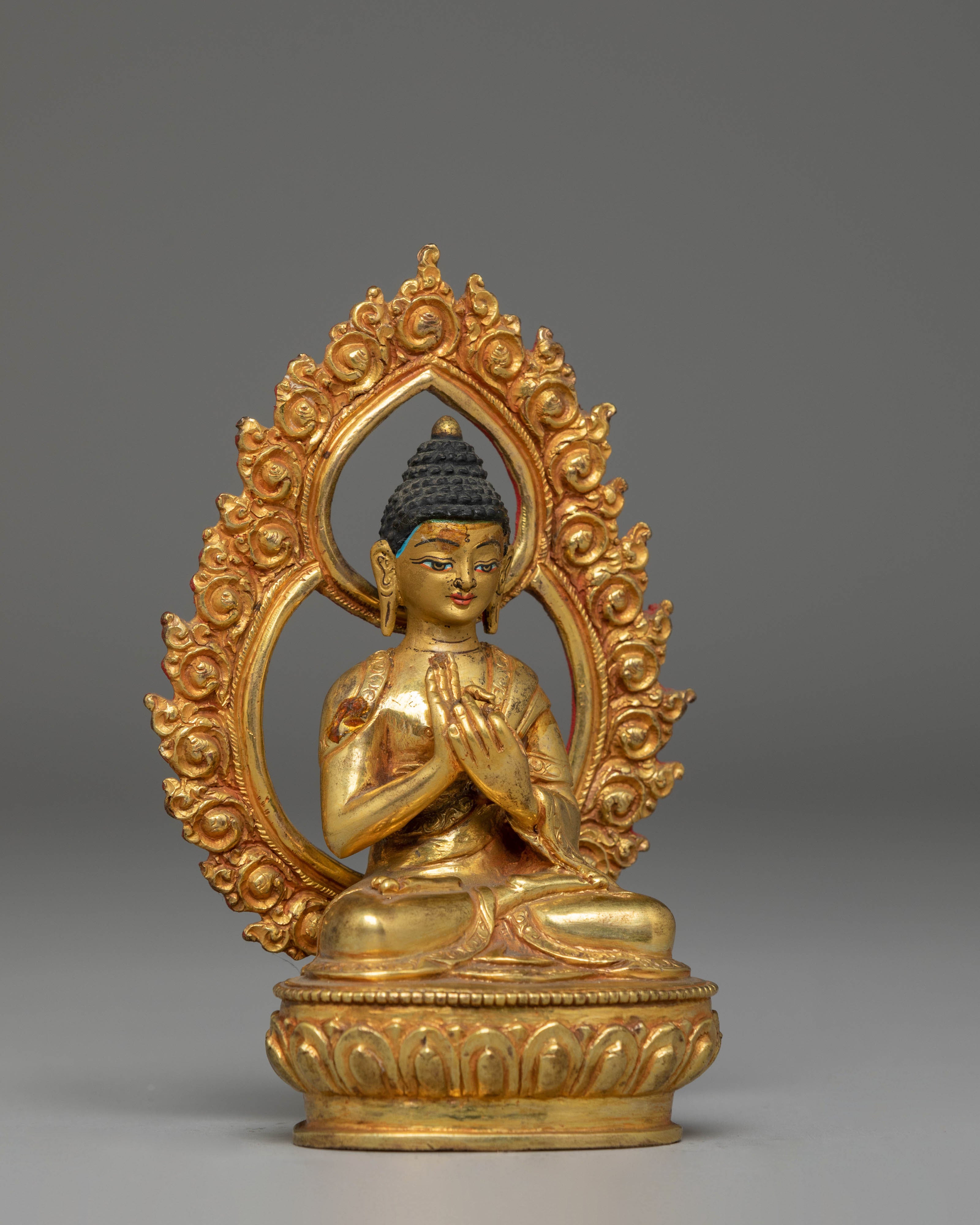 Handmade Vairocana Buddha Handcrafted Statue | Tibetan Enlightenment Art