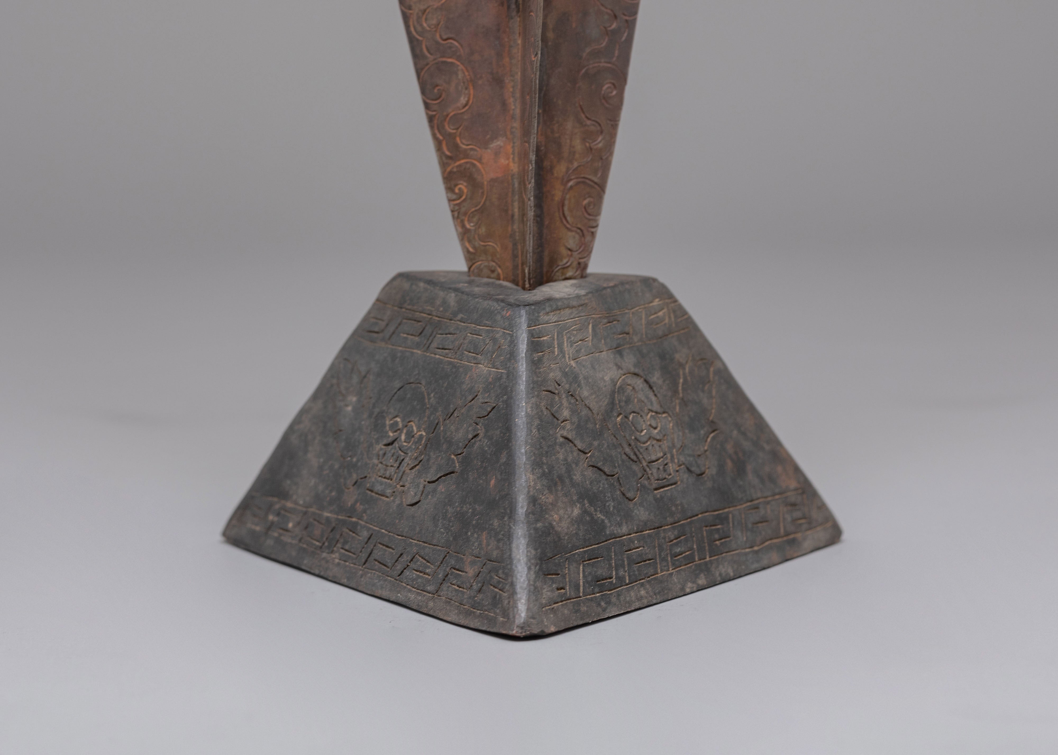 Buddhist Altar Phurba | Sacred Ritual Dagger for Spiritual Ceremonies