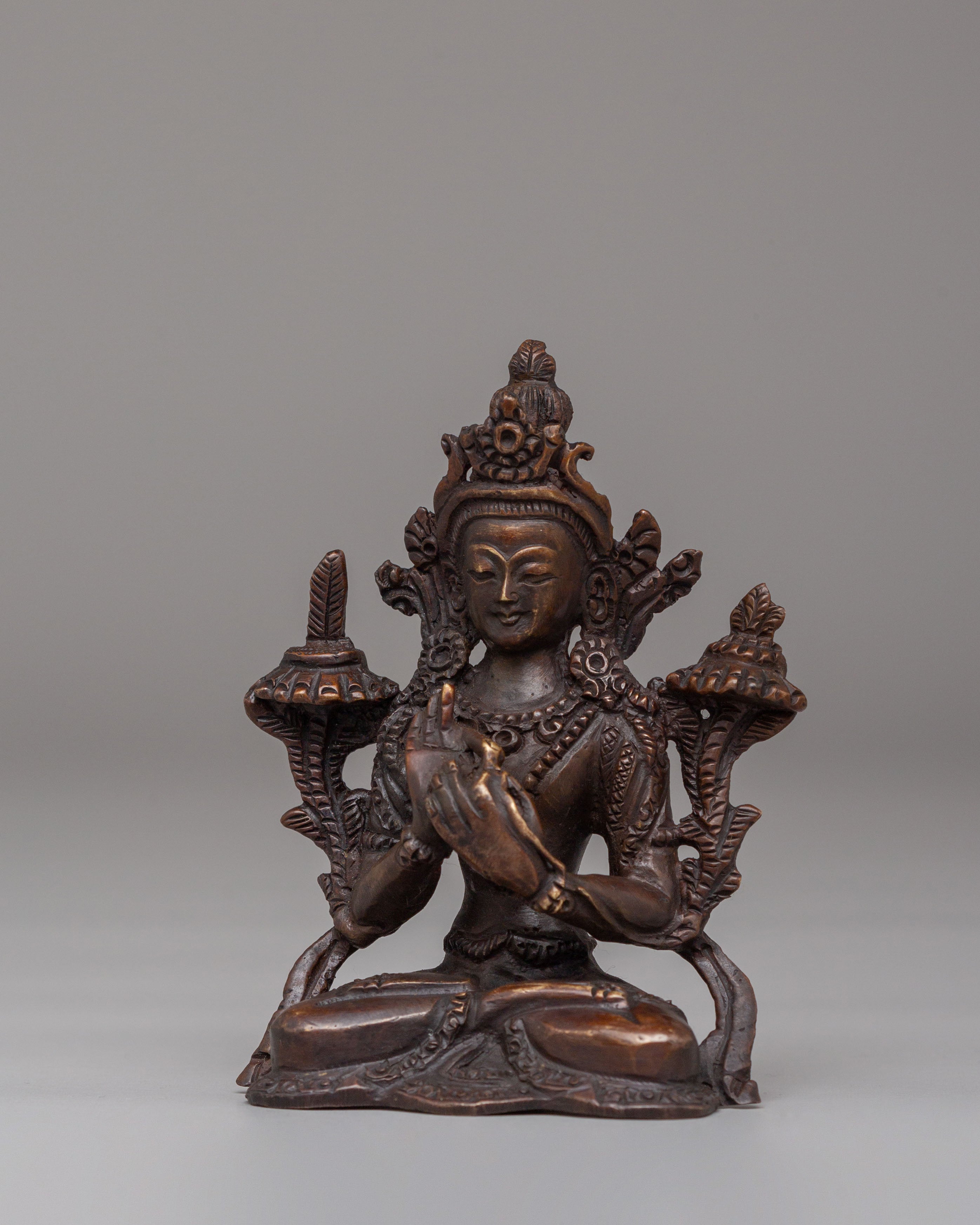 Himalayan Manjushri Spiritual Statue | Bodhisattva of Wisdom