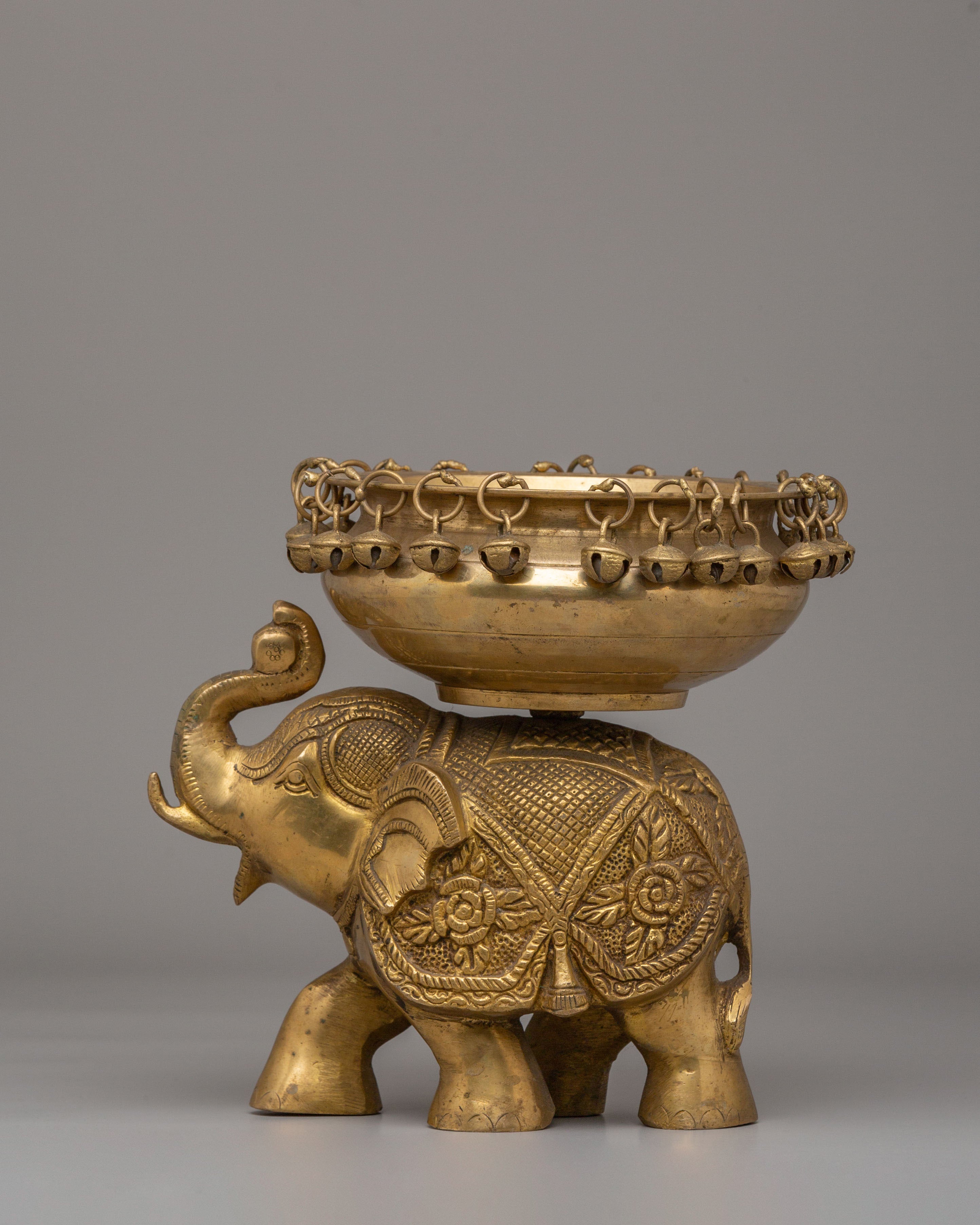 Handmade Urli Bowl | Brass Home Altar Decor