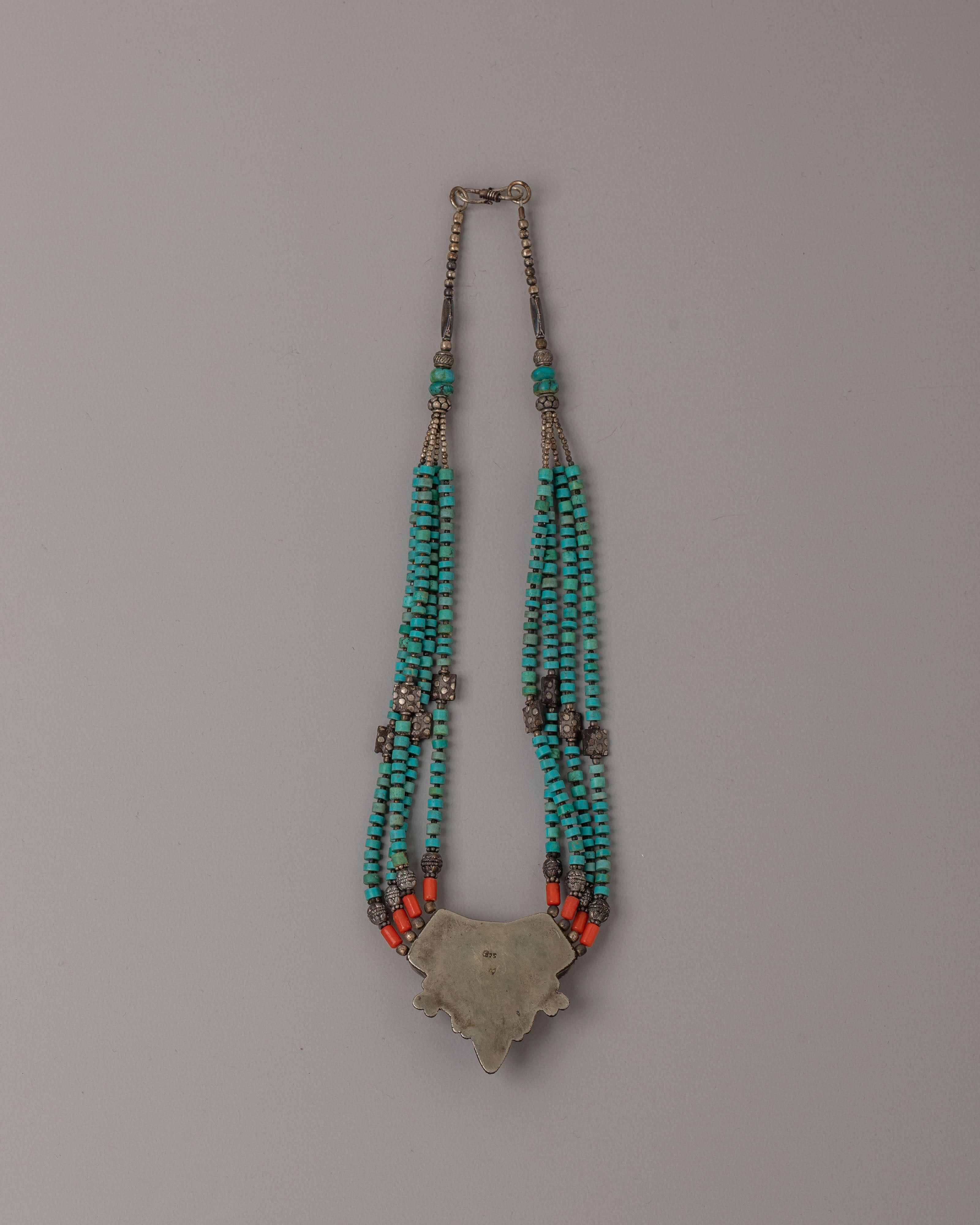Handmade Tibetan Necklace | Spiritual Jewelry