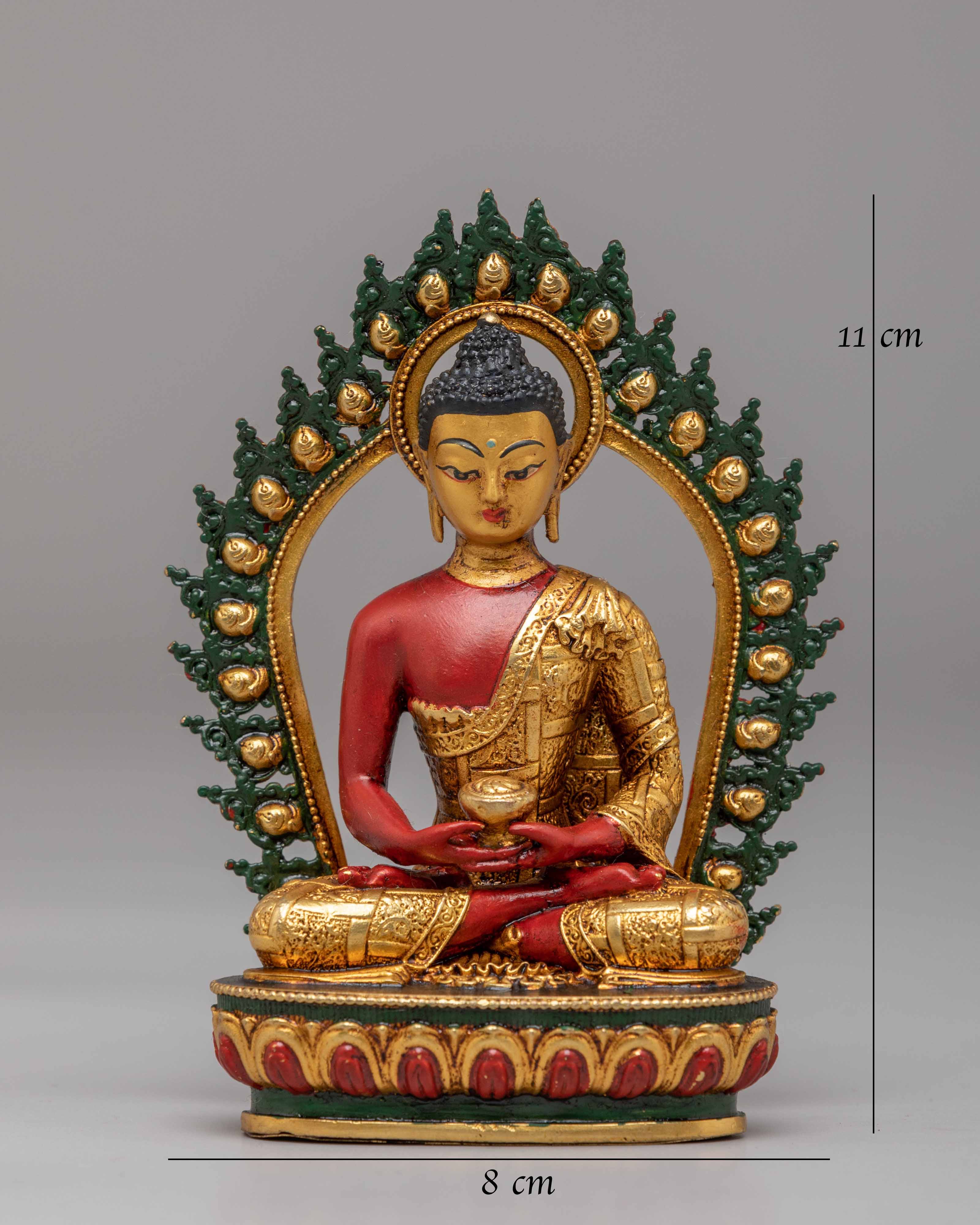Ceremonial Amitabha Shrine Statue | Symbol of Peace