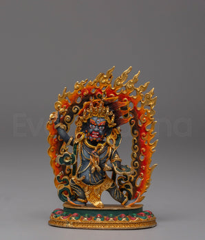 Handcrafted Vajrapani Bodhisattva Sculpture
