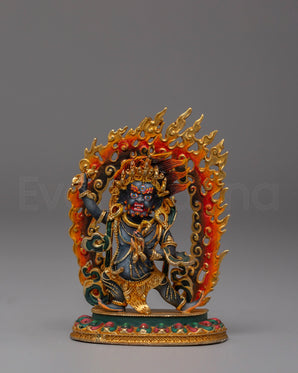 Handcrafted Vajrapani Bodhisattva Sculpture