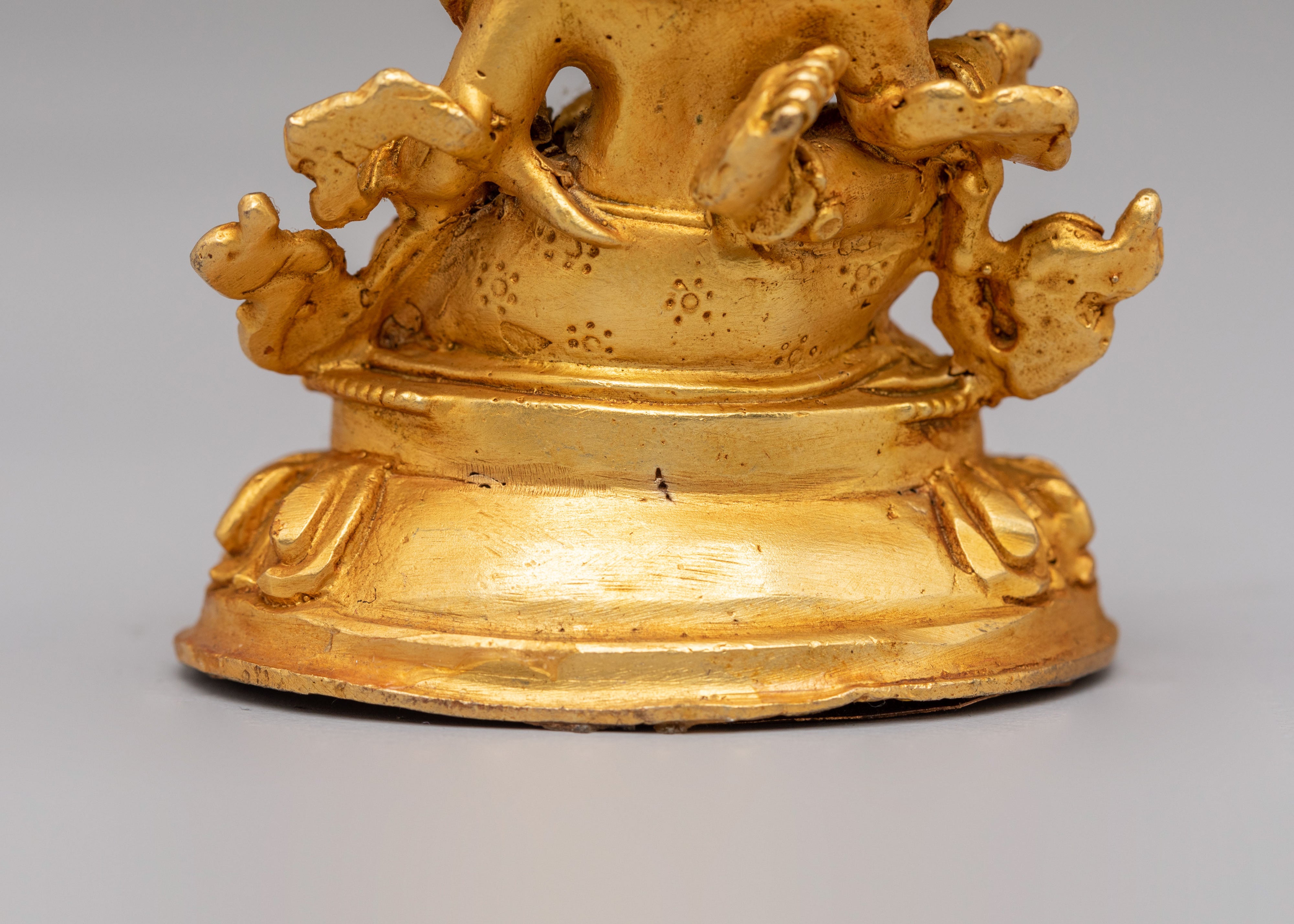 Dzambhala with Consort Statue | Wealth Deity Artwork