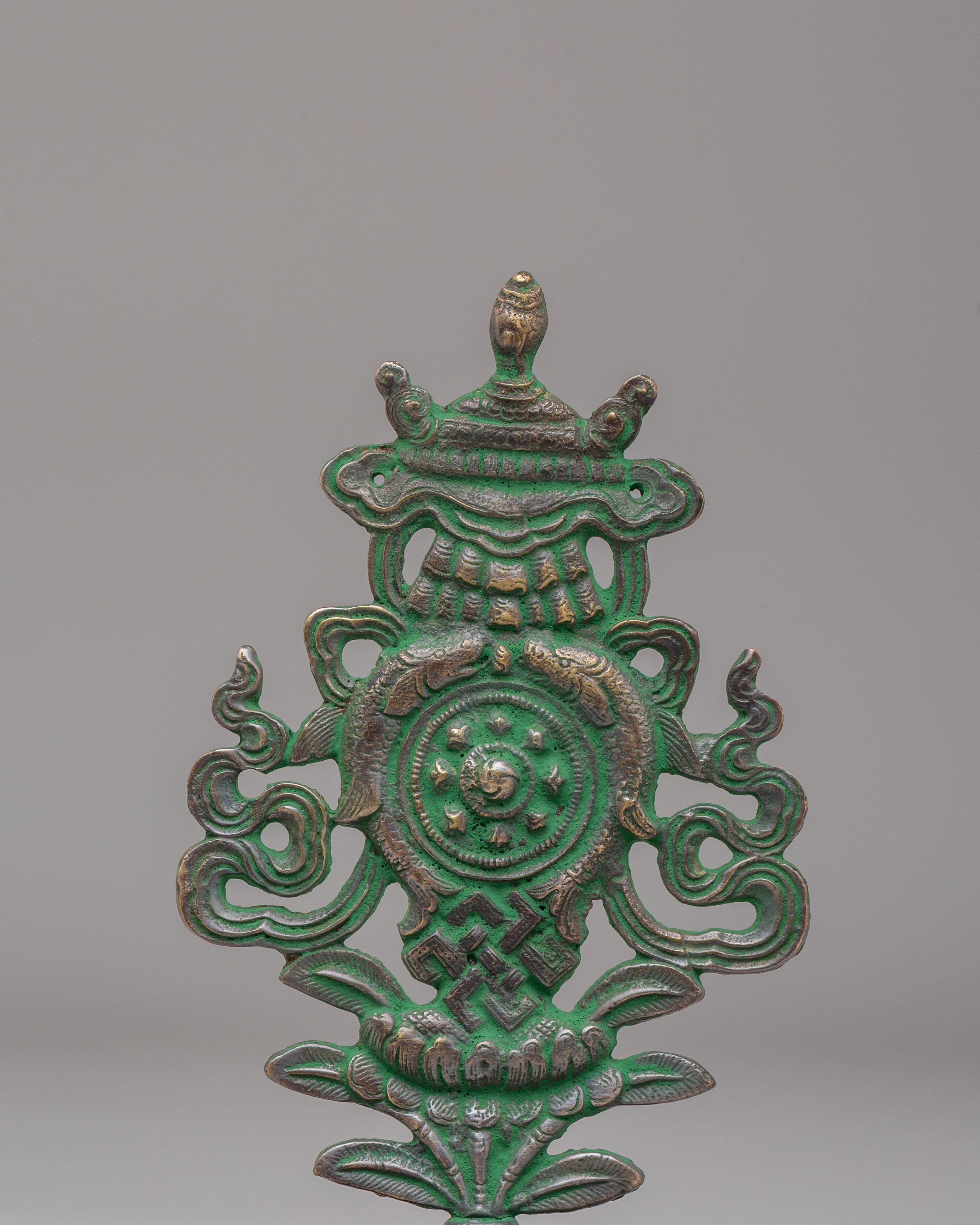 Buddhist Auspicious Symbol | Tibetan Artwork for Spiritual Decor
