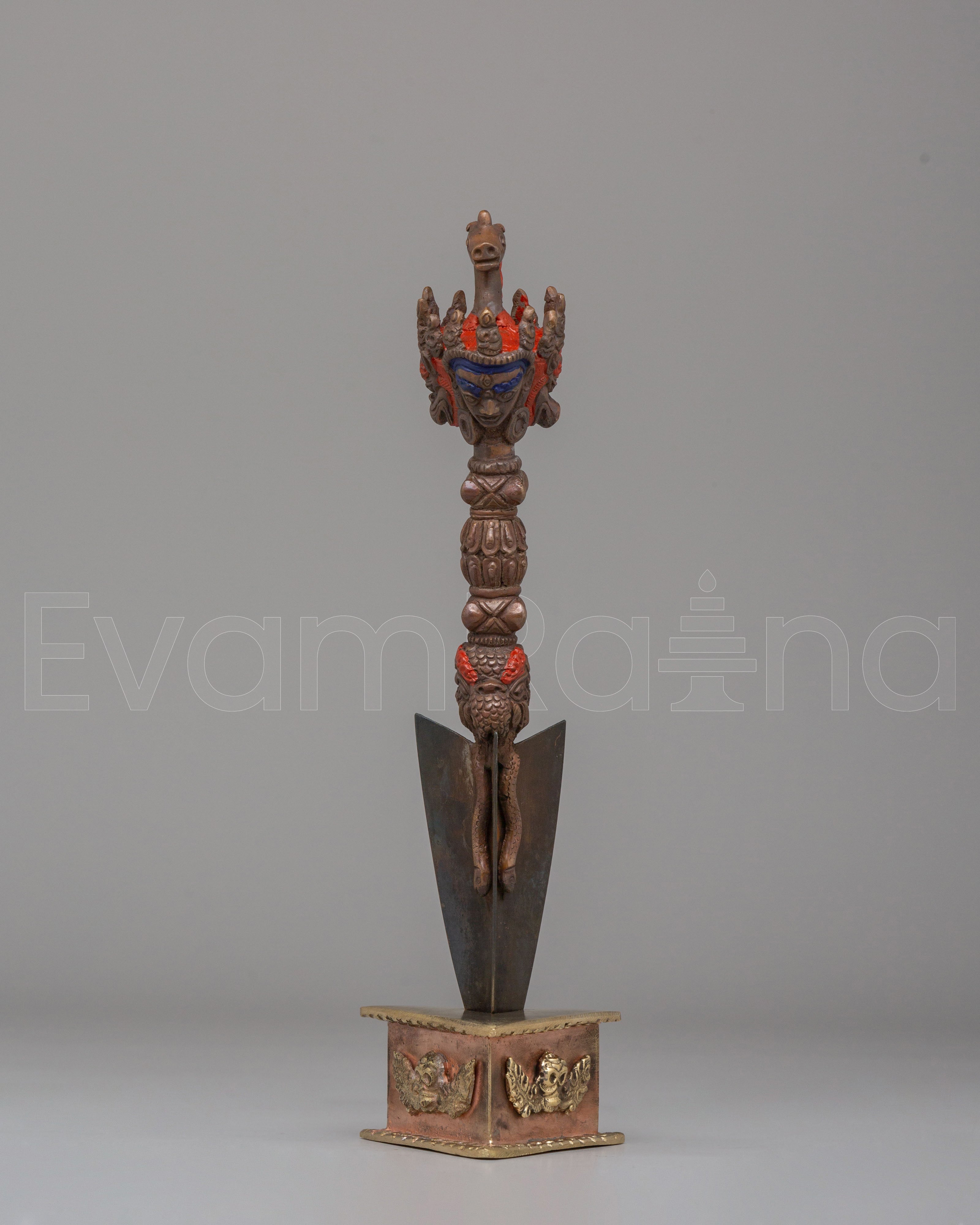 Traditional Hayagriva Phurba