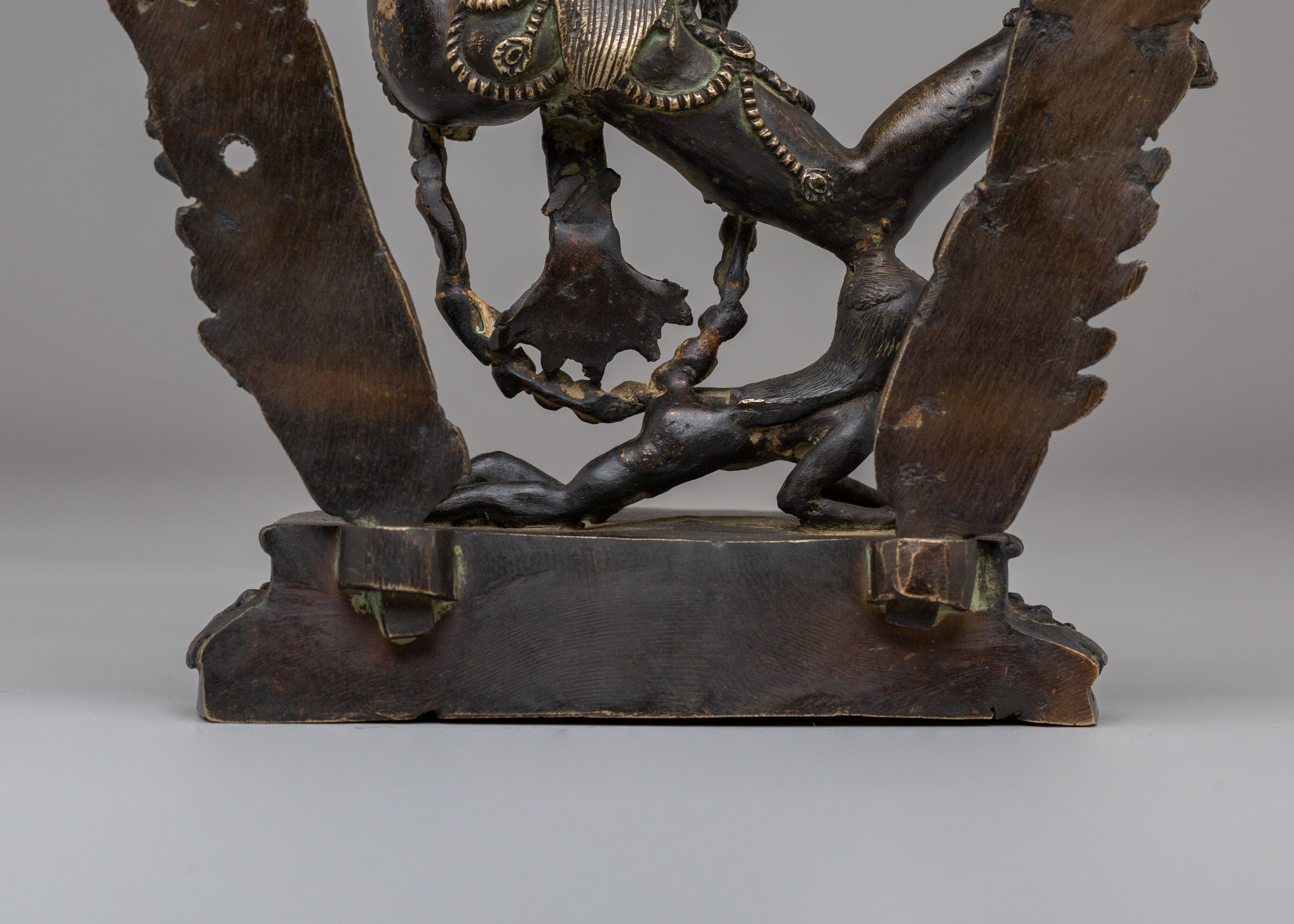 Sacred Tibetan Akash Yogini Statue | Bronze Vajrayogini Sculpture for Altar