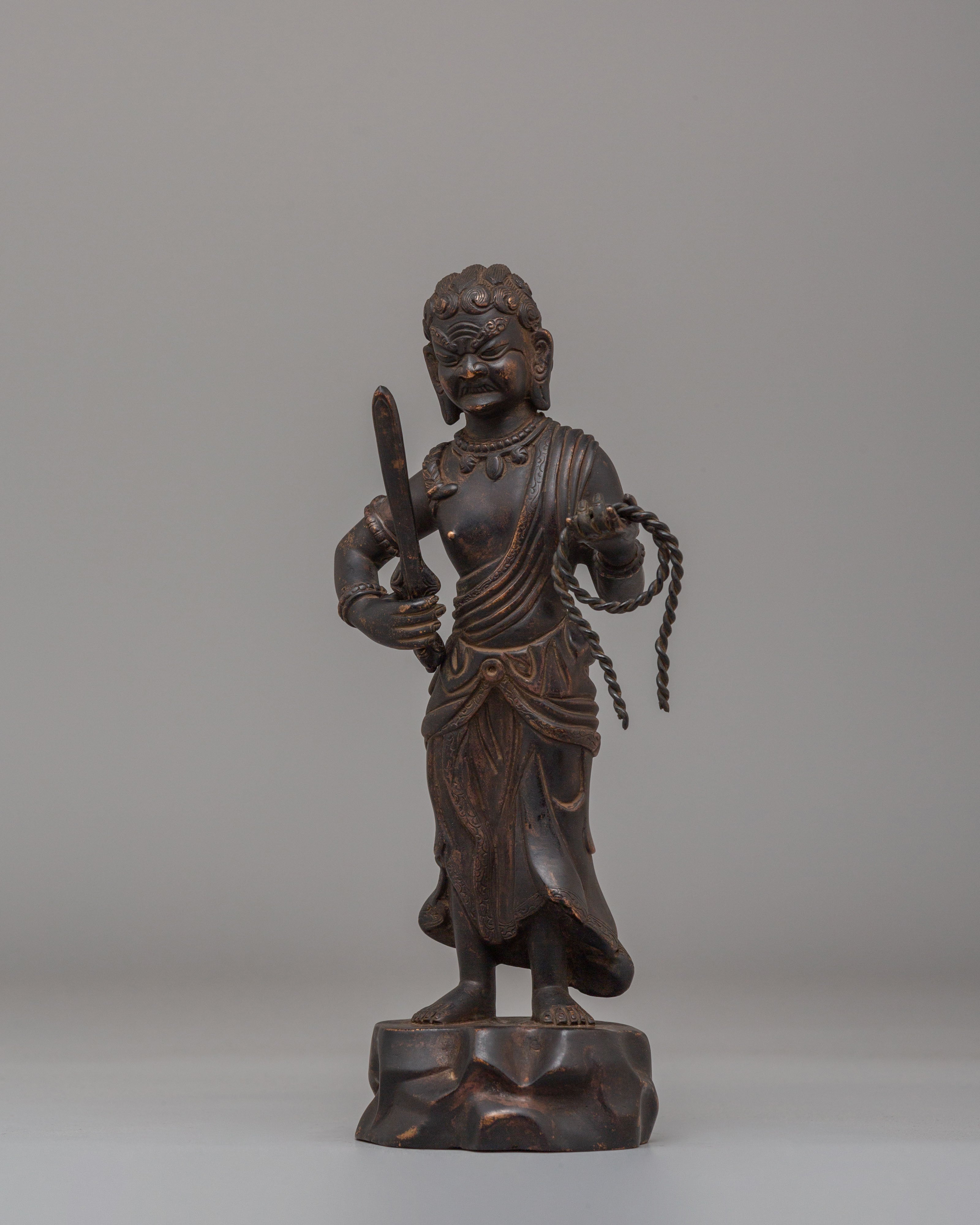 Traditional Yamraj Sculpture | Statue for Altar Decor