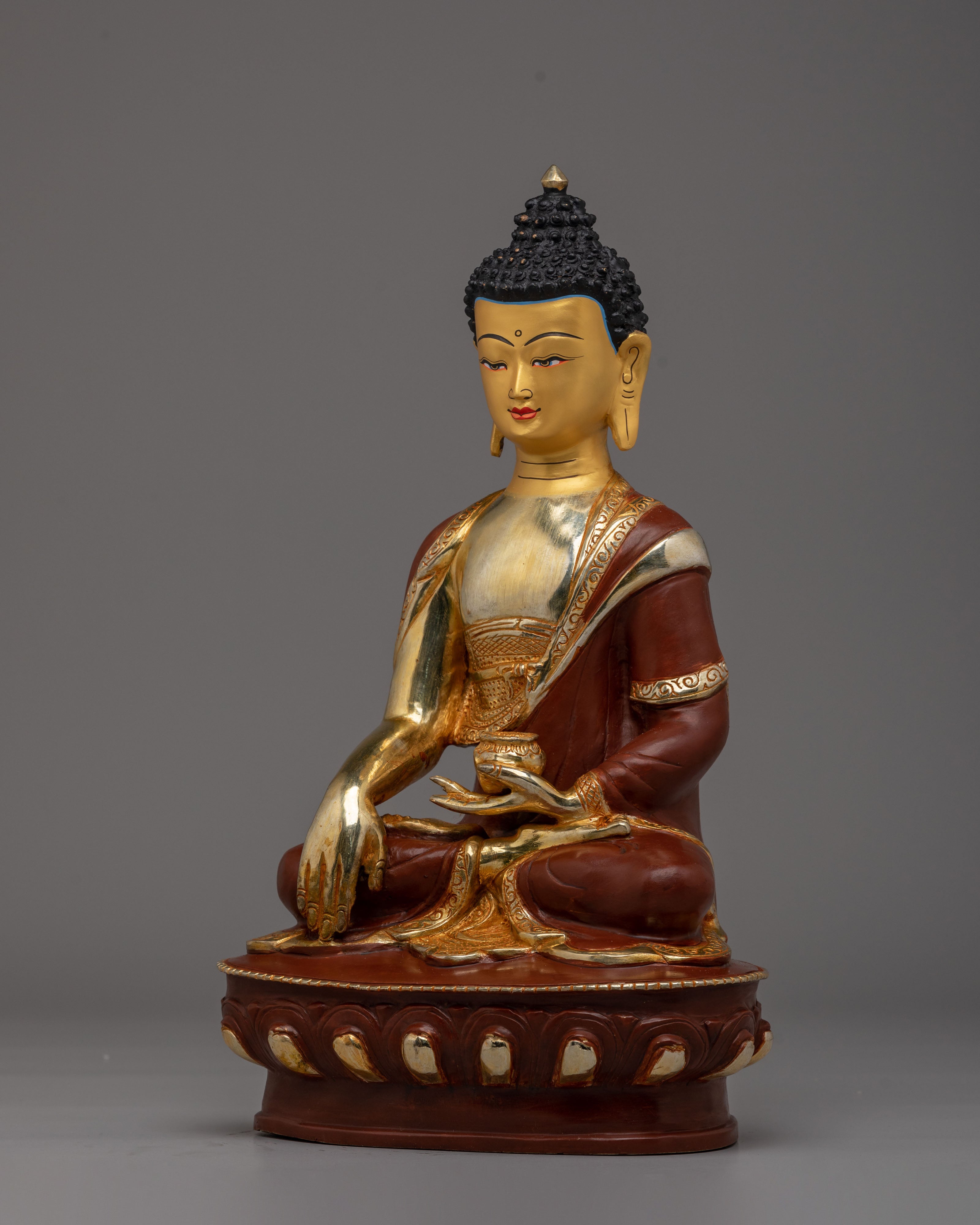 Buddha Shakyamuni Nepal Statue | Himalayan Art Work