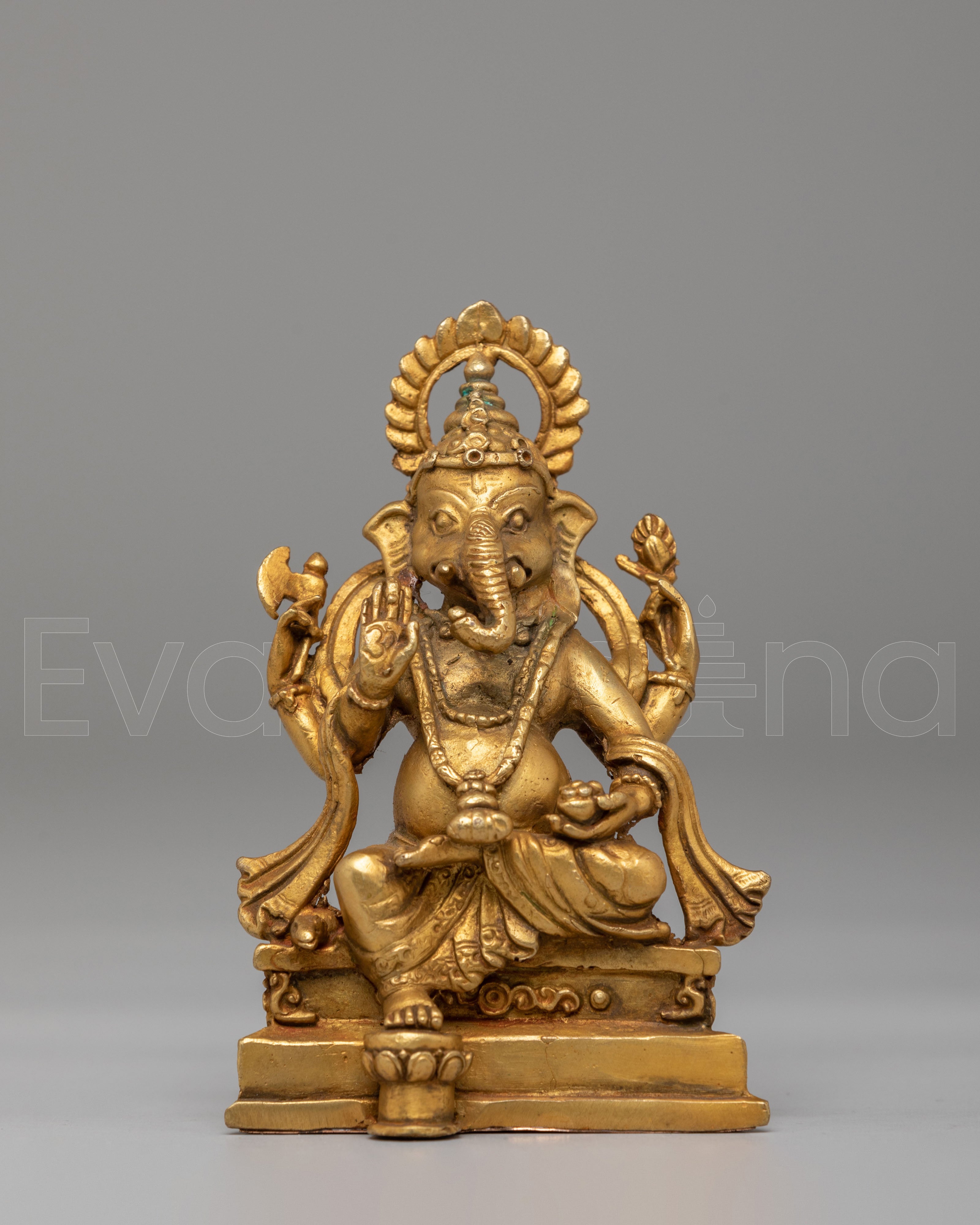 Traditional Ganesh Figurine for New Beginning