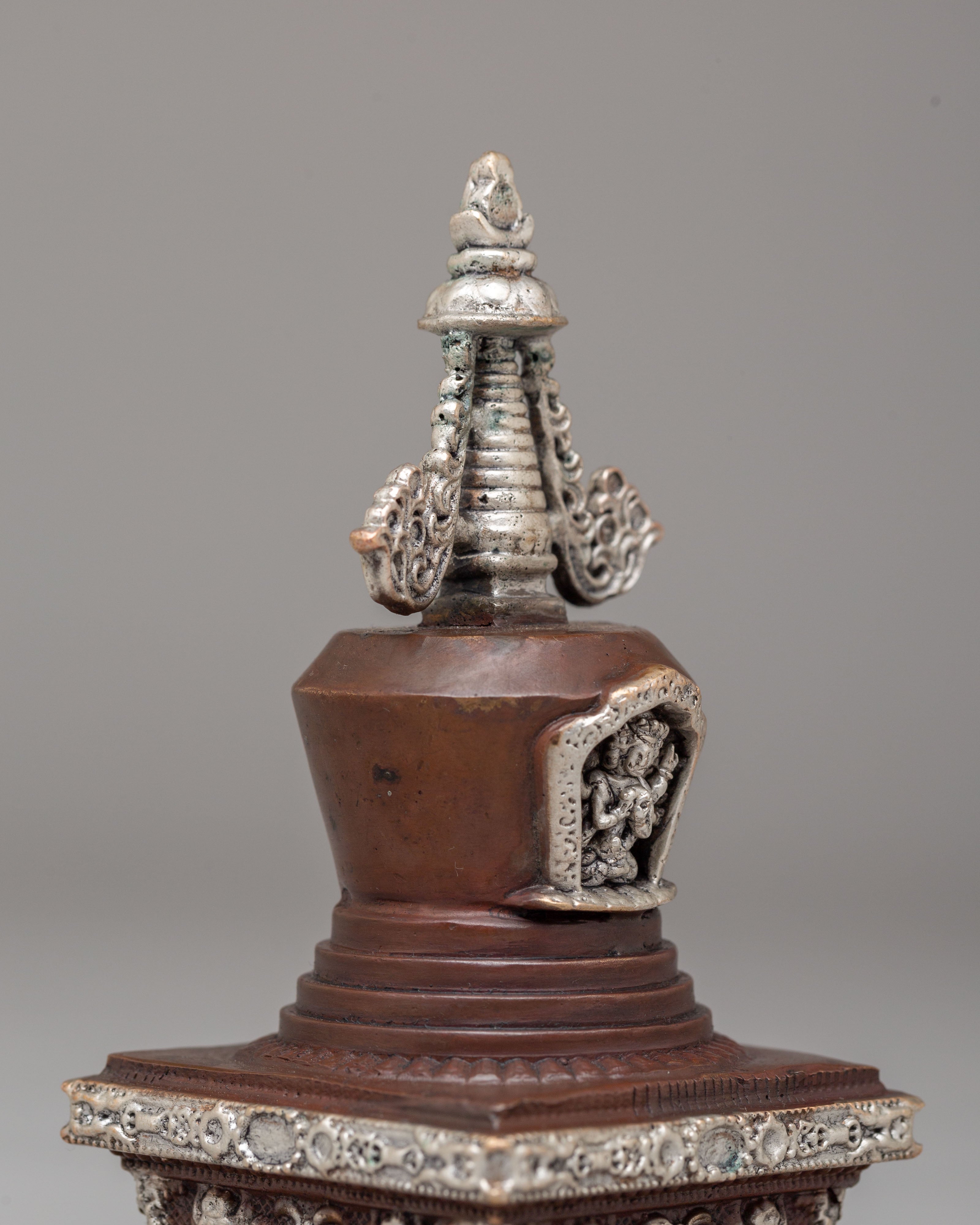 Handcrafted Namgyal Chorten Stupa | Traditional Tibetan Ritual Item