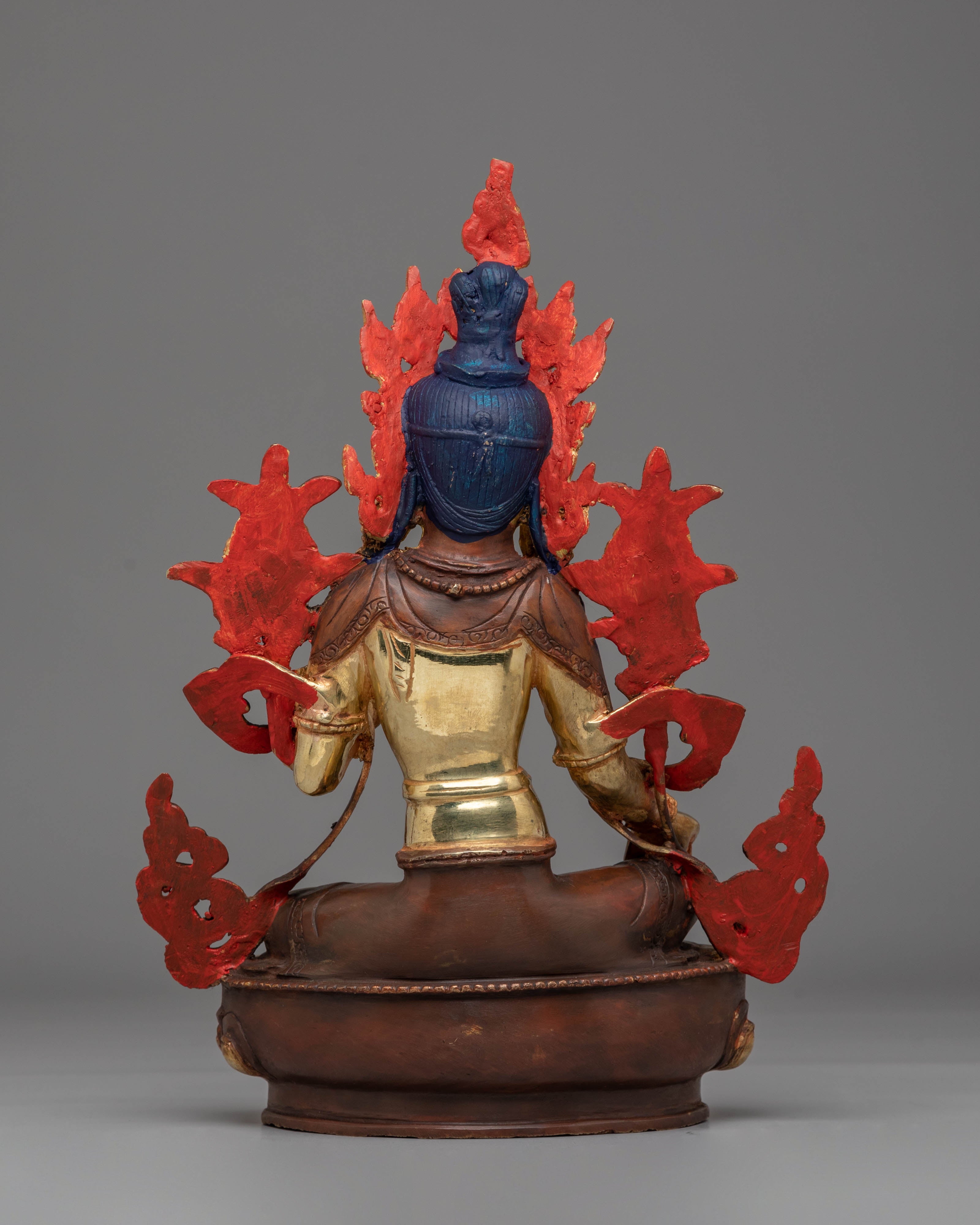 Tibetan Green Tara Protection Statue | Goddess of Compassion & Swift Action