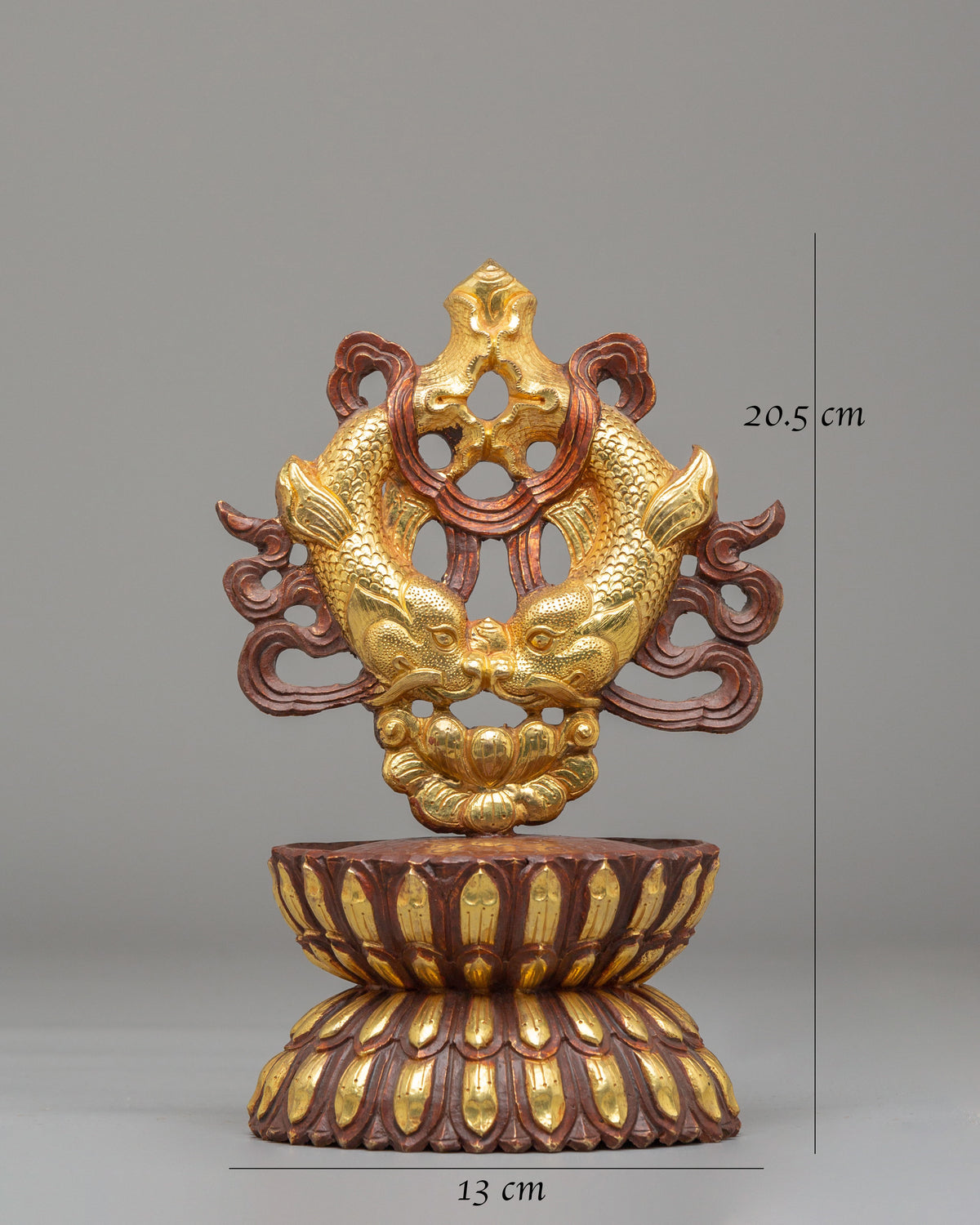Eight Auspicious Symbols Set | Handmade Tibetan Altar Decor