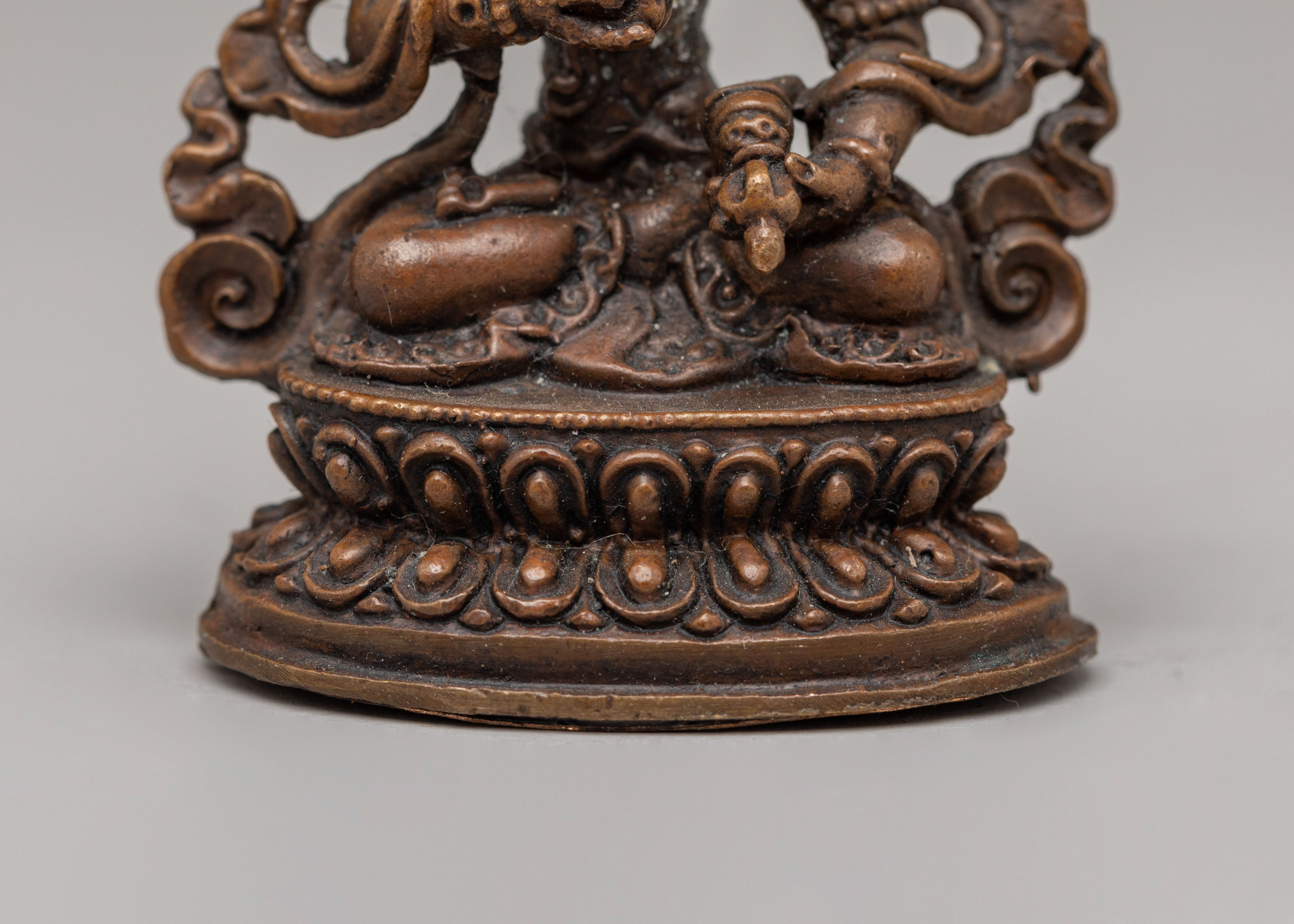 Himalayan Purification Vajrasattva Statue | Handcrafted Spiritual Art for Meditation