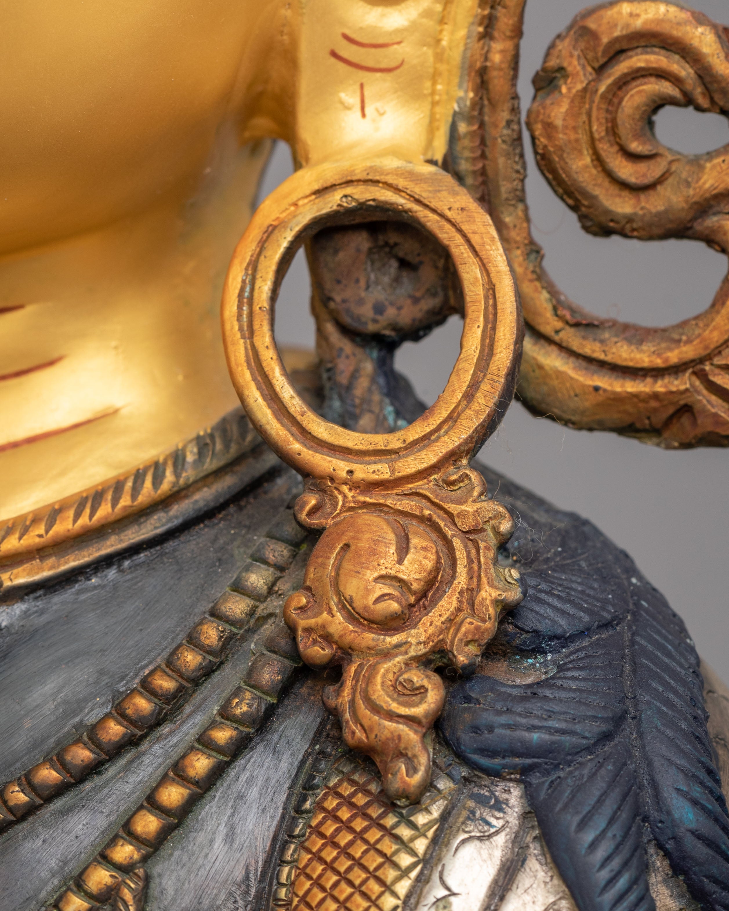Four-Armed Compassion Buddha Sculpture | Divine Artwork for Spiritual Enlightenment