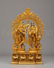 Radha Krishna Statue 