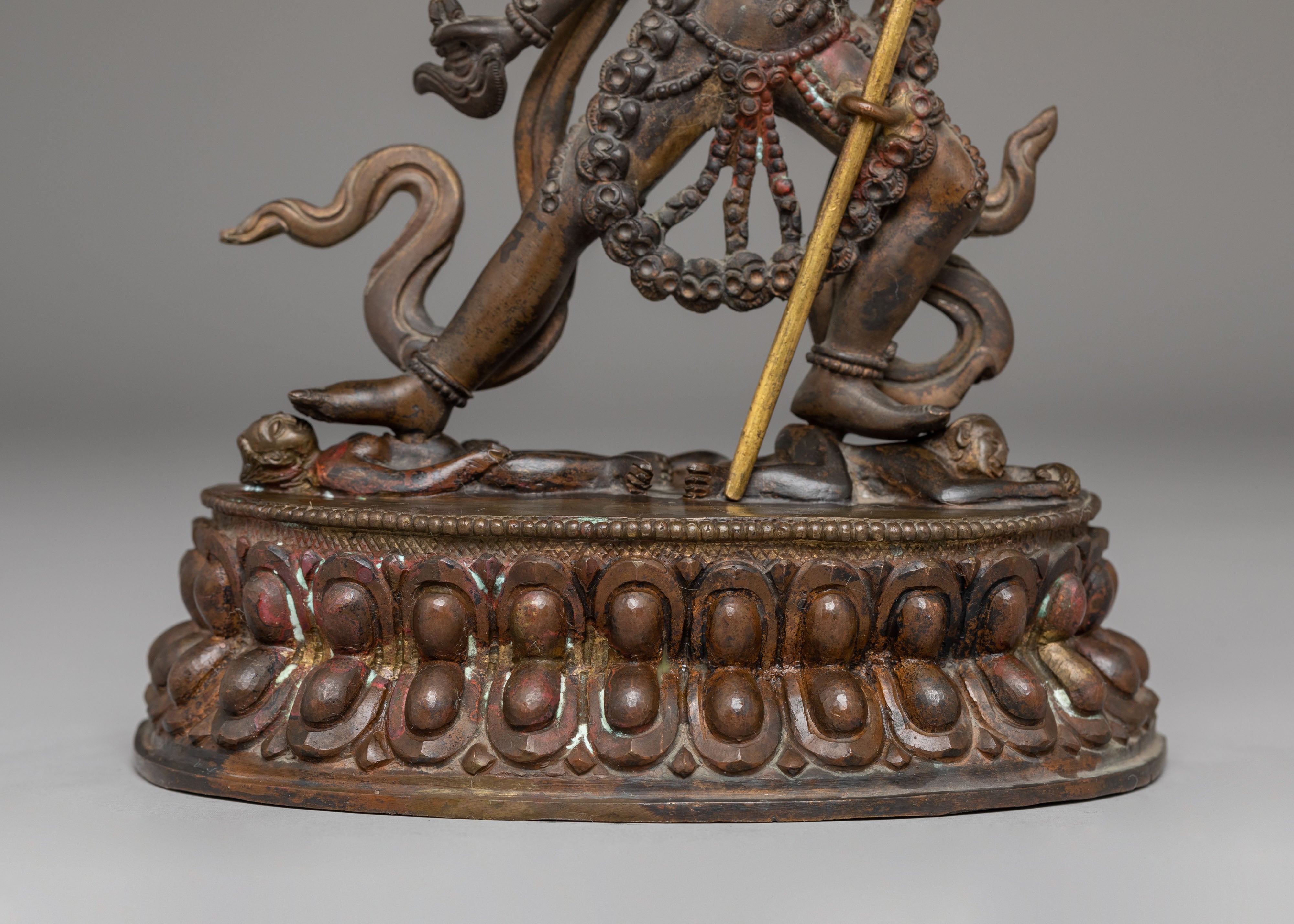 Oxidized Copper Statue of Vajrayogini | The Queen of the Dakinis