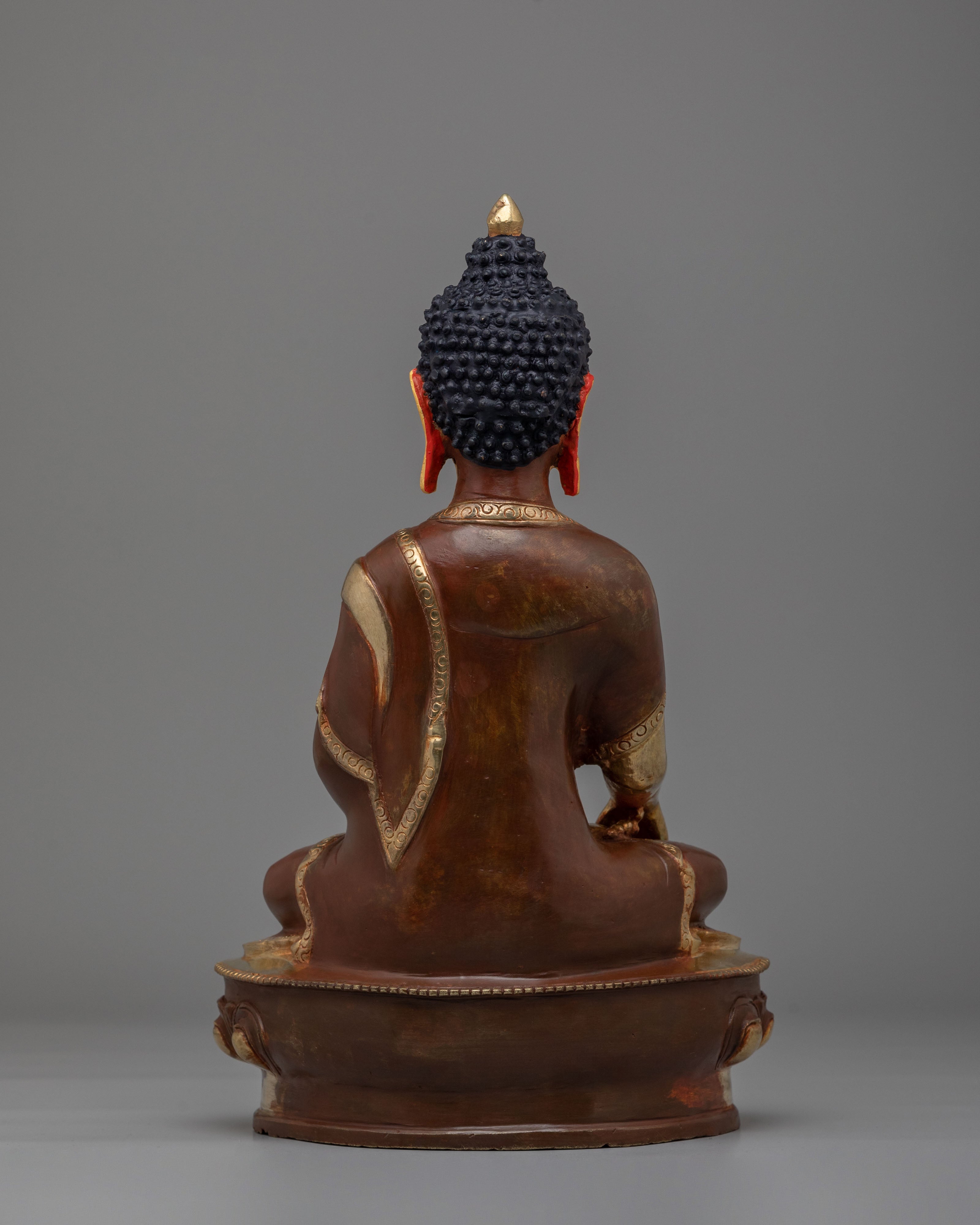 Shakyamuni Buddha Nepal Handmade Statue | Traditional Himalayan Artwork