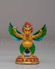 Handcrafted Protective Garuda Statue