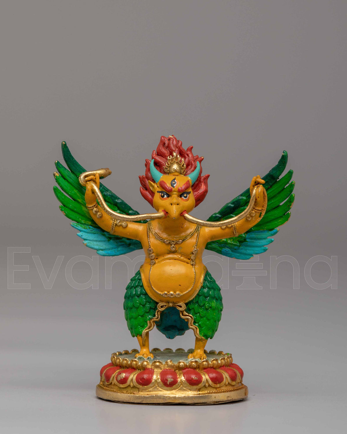 Handcrafted Protective Garuda Statue