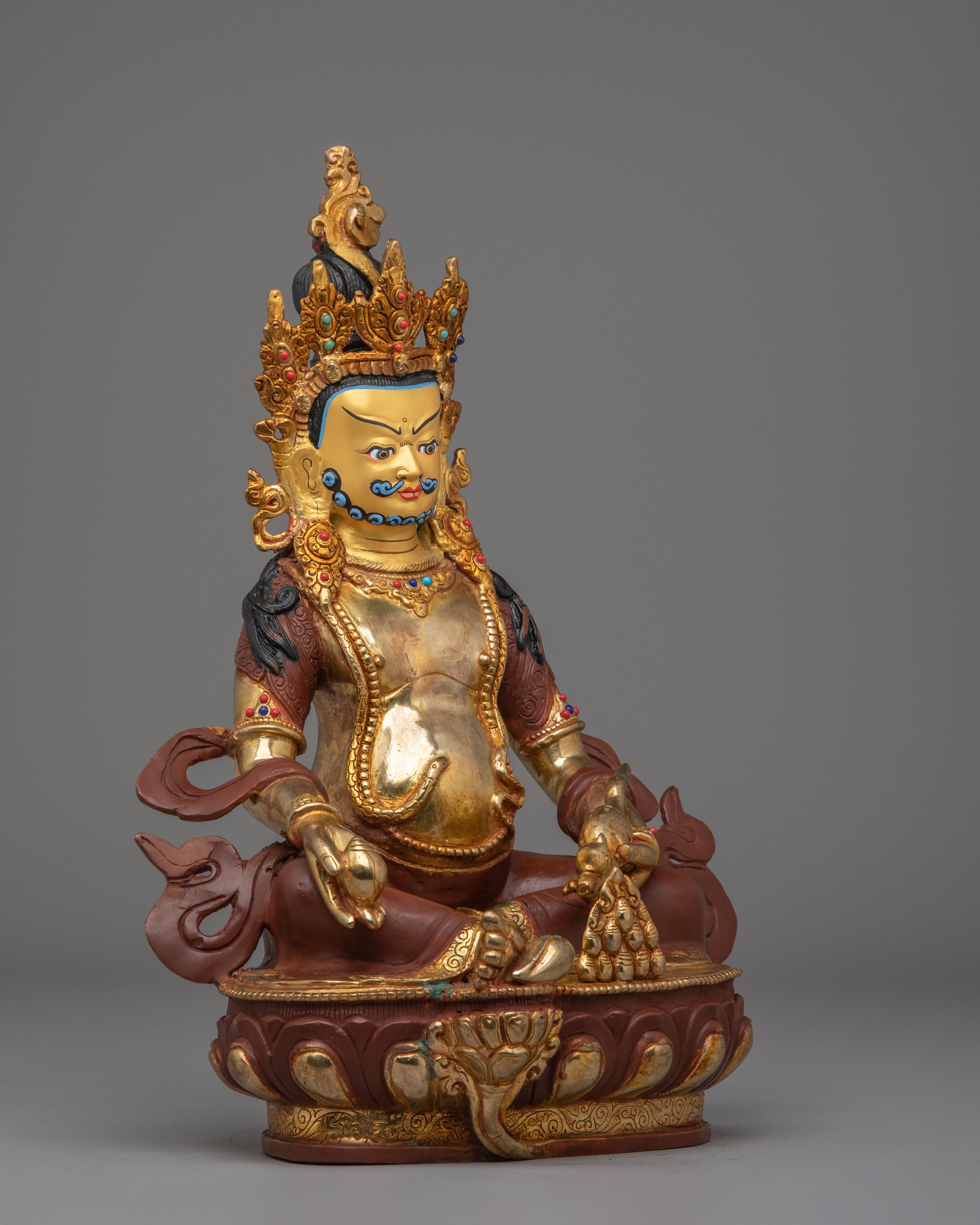 Dzambhala Buddhist Prosperity Statue | Symbol of Prosperity and Abundance