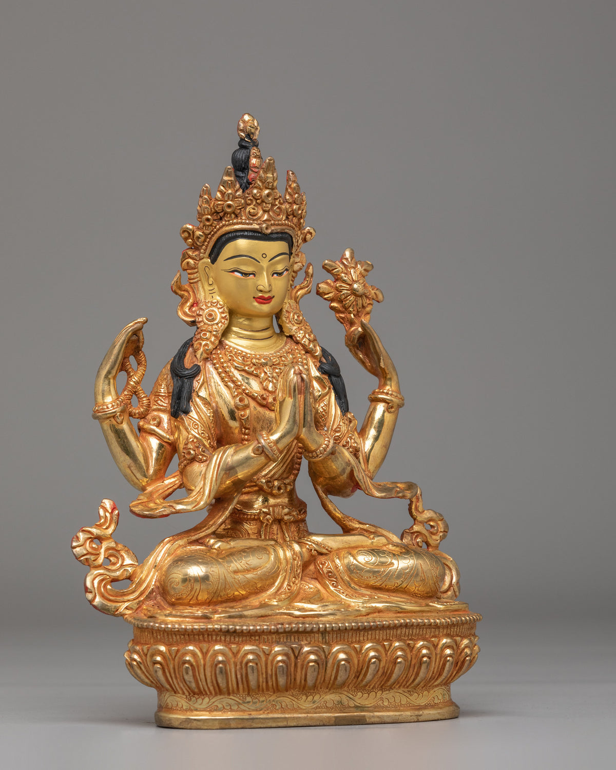 Chenrezig Buddhist Altar Statue | Bodhisattva of Compassion