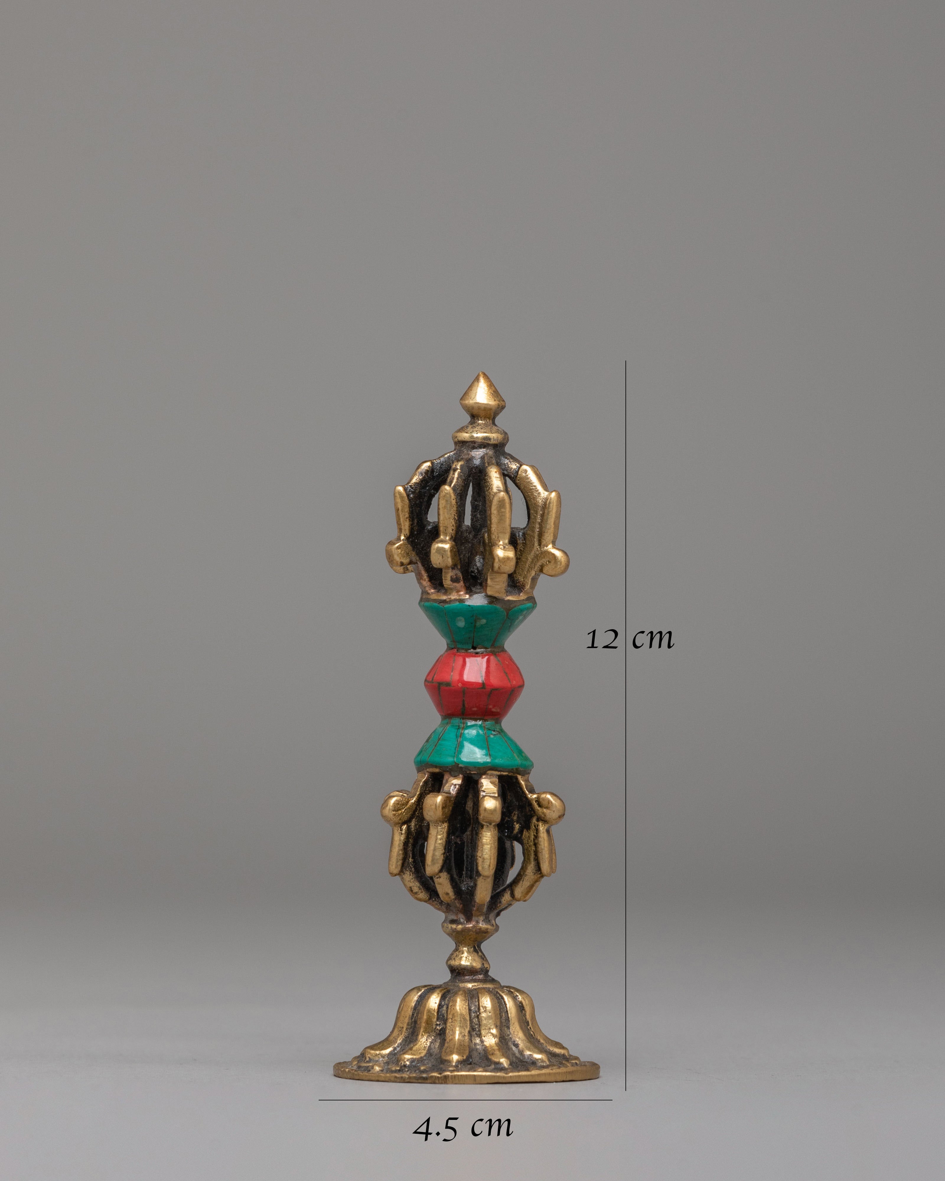Handcrafted Buddhist Ritual Vajra | Symbol of Power and Protection