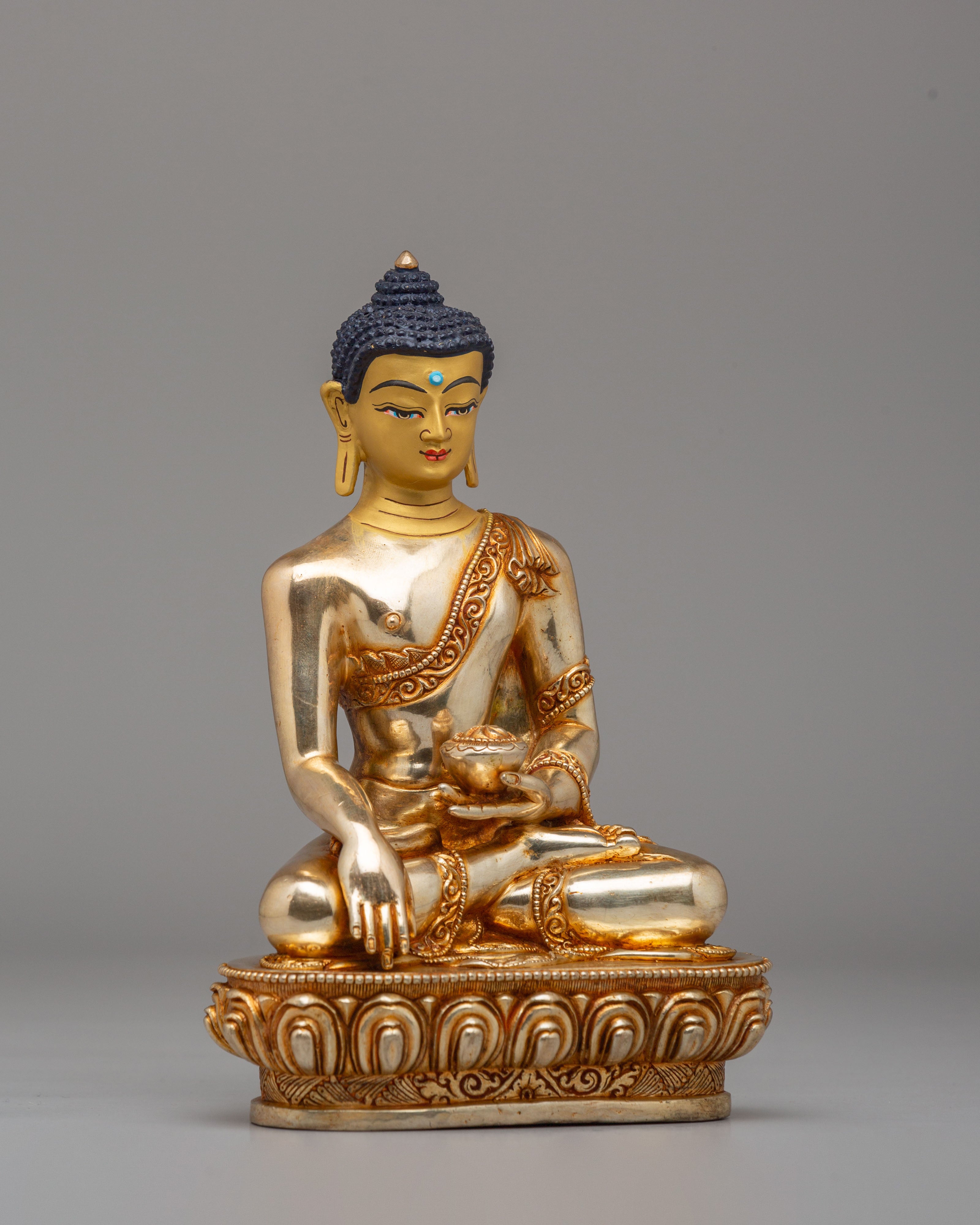 Enlightenment Buddha Shakyamuni Figurine | The Buddha of Peace & Wisdom