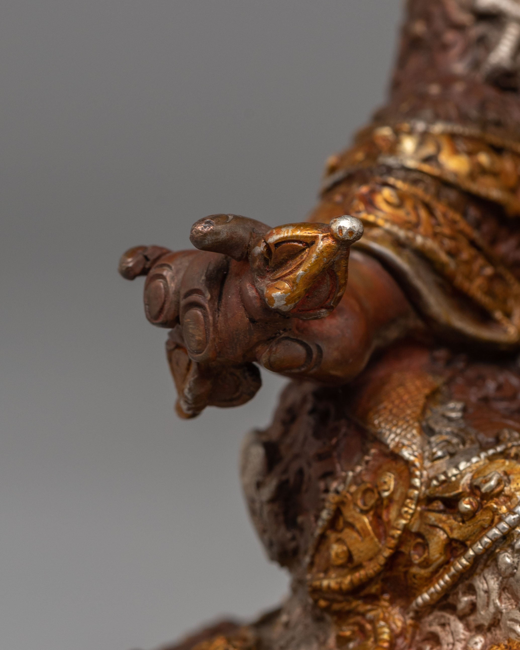 Spiritual Tibetan Guru Rinpoche Statue | Enlightened Master