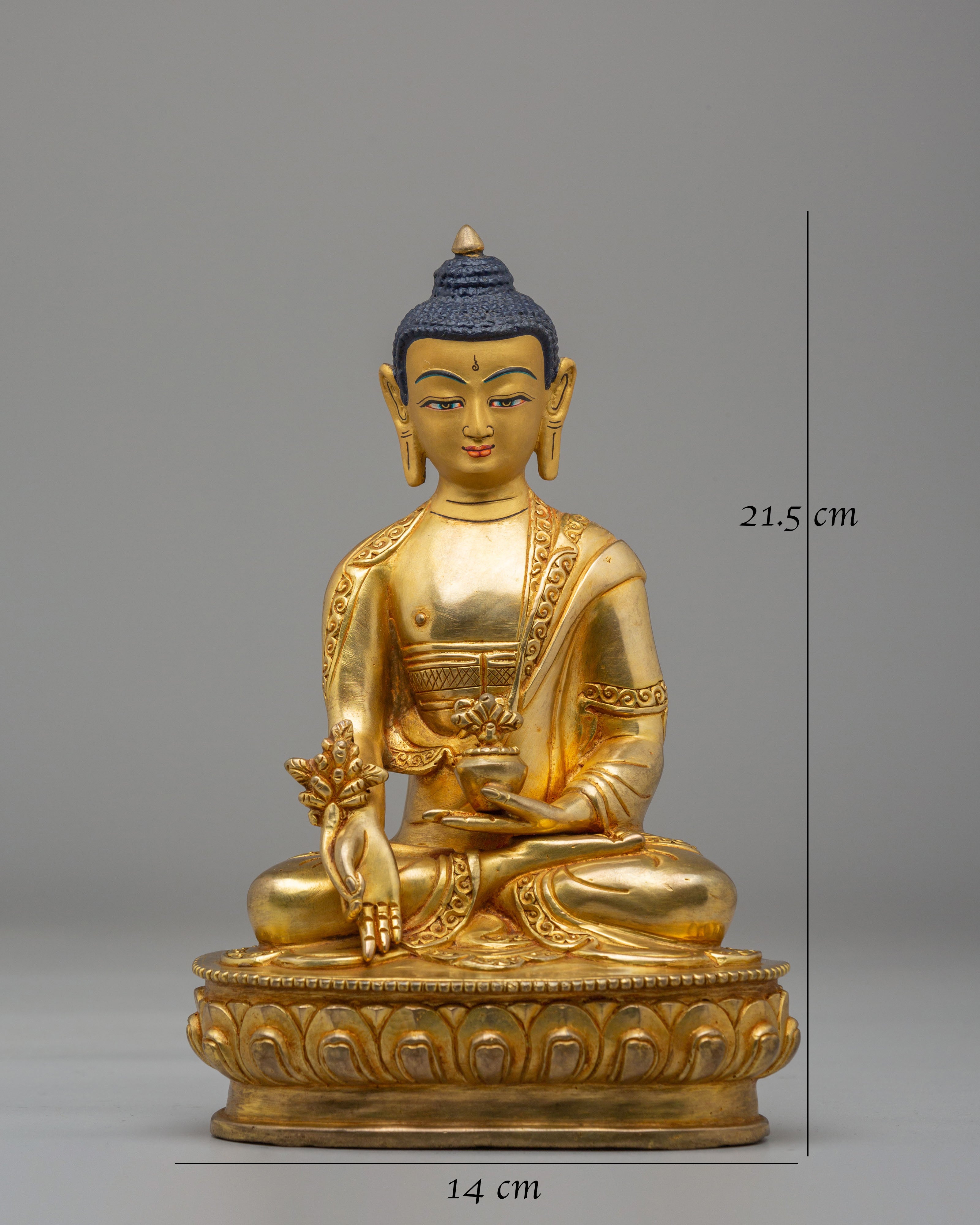 Himalayan Bhaisajyaguru Statue | Symbol of Healing and Inner Peace